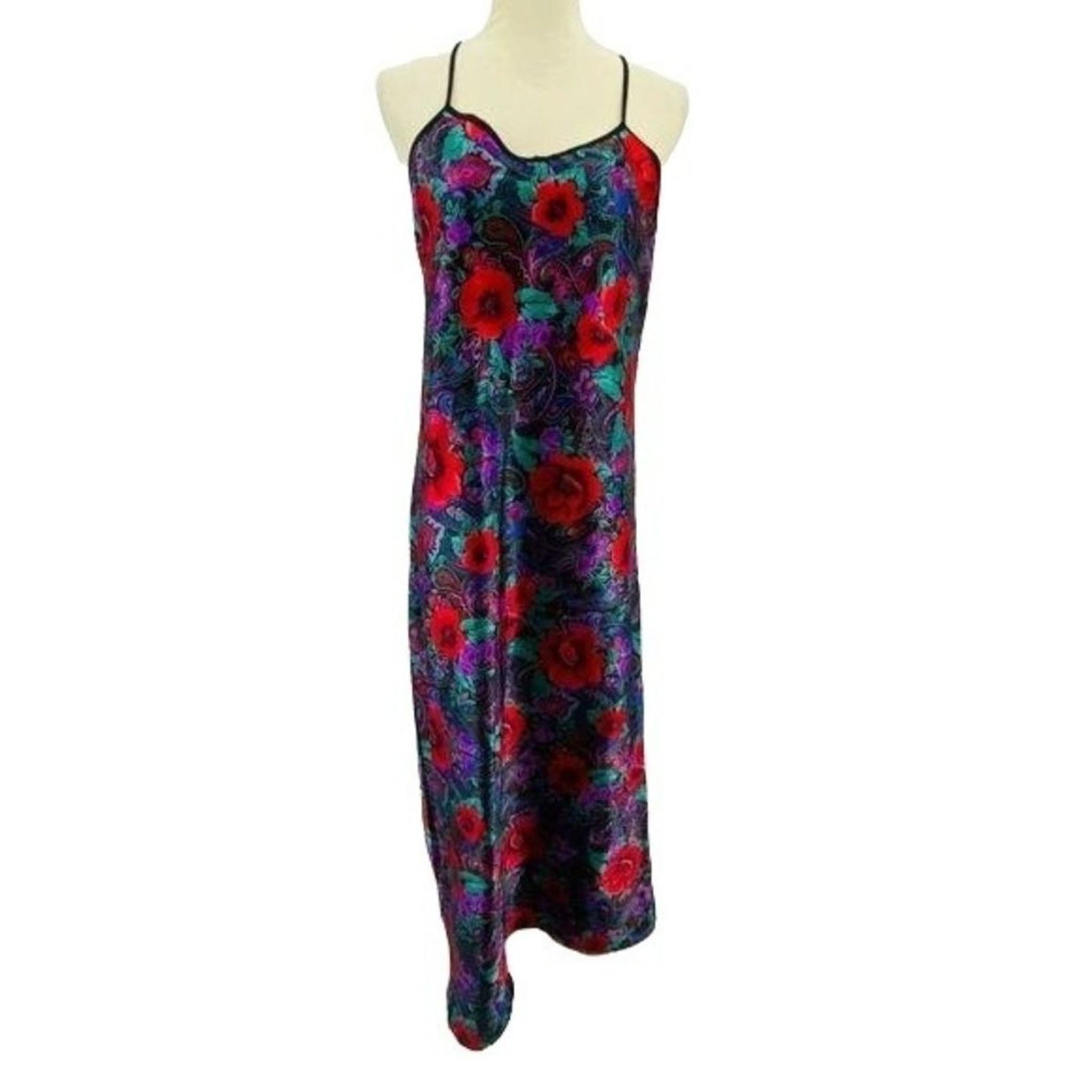 Vintage Vintage Delicates Nightgown Long Sleep Dress Medium Size ONE SIZE - 1 Thumbnail