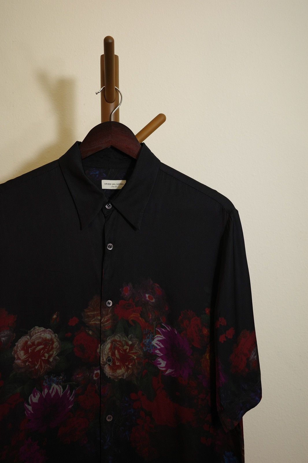 Dries Van Noten Dries Van Noten floral print silk short sleeve shirt Size US L / EU 52-54 / 3 - 1 Thumbnail
