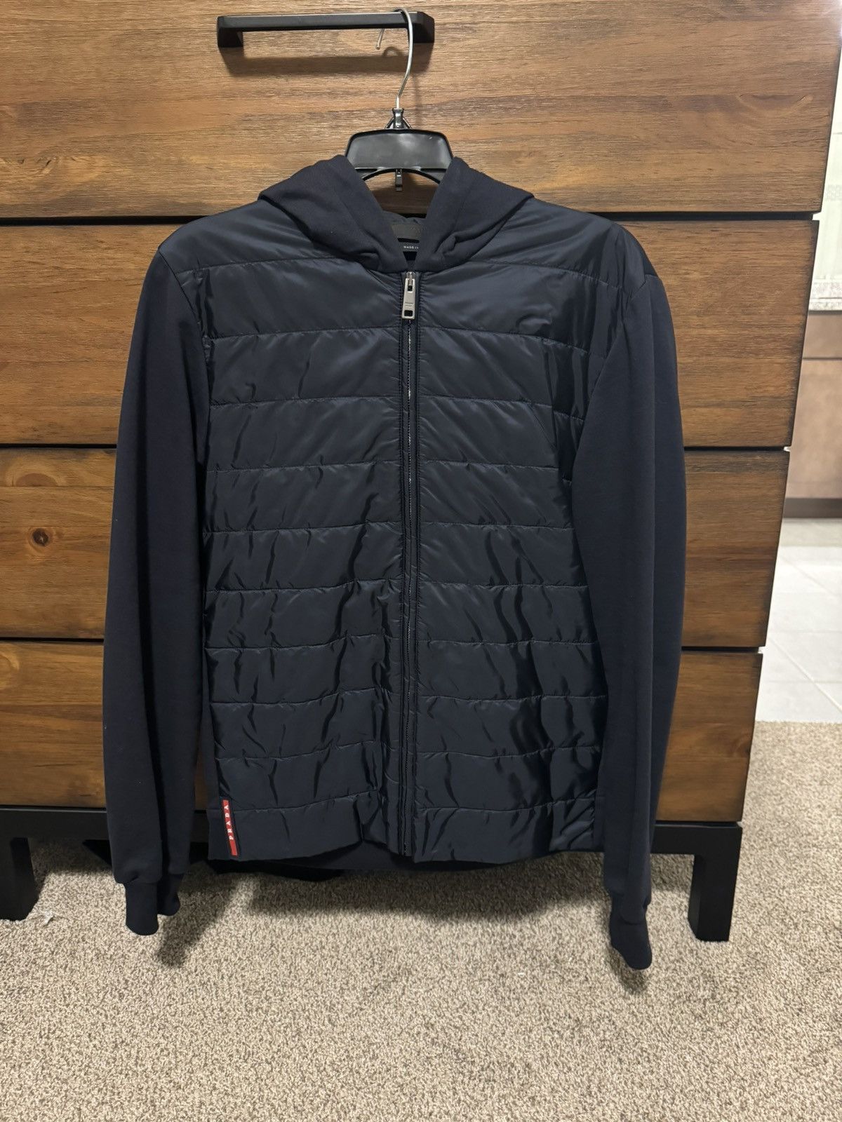 Prada Prada Puffer Hybrid Jacket | Grailed