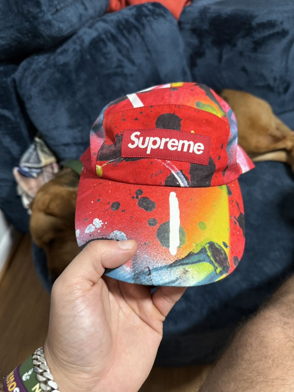 Goretex × Supreme Supreme Gore-TEX Leopard Camp Cap FW19 Deadstock