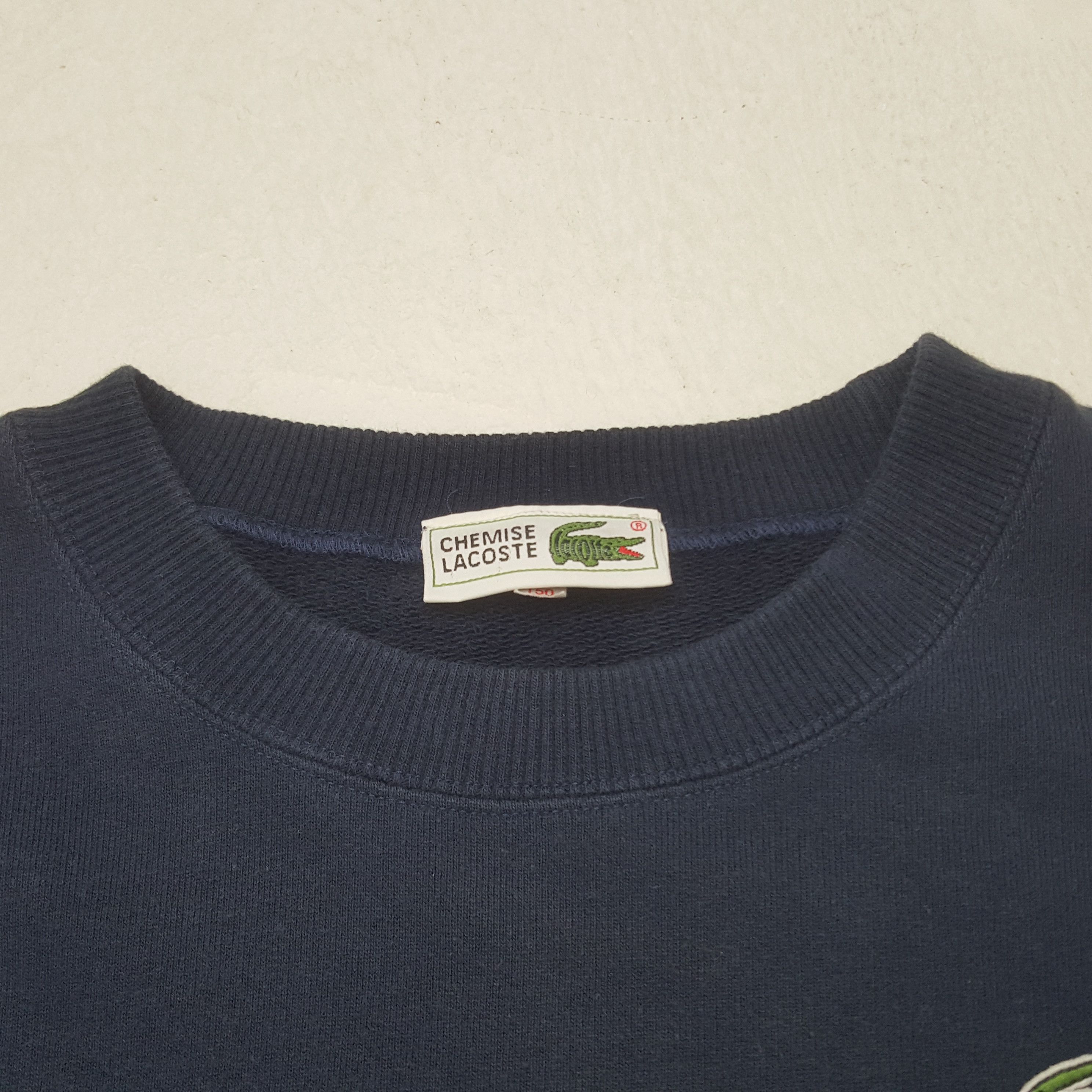 Lacoste Vintage Lacoste Designer Striped Sweatshirt RR9 Size US S / EU 44-46 / 1 - 4 Thumbnail