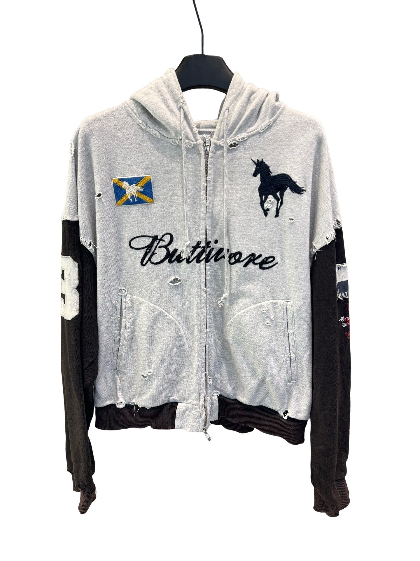 Balenciaga Protocol Index Buttivore Zip Hoodie Size M Size US M / EU 48-50 / 2 - 1 Thumbnail