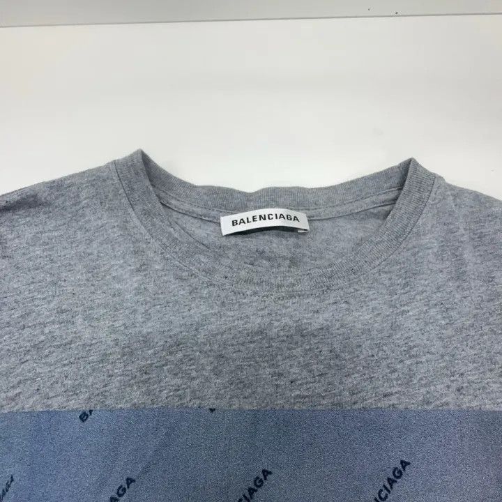 Balenciaga Balenciaga Balenciaga Gray Graphic Short Sleeve TShirt -25 Size US M / EU 48-50 / 2 - 7 Thumbnail