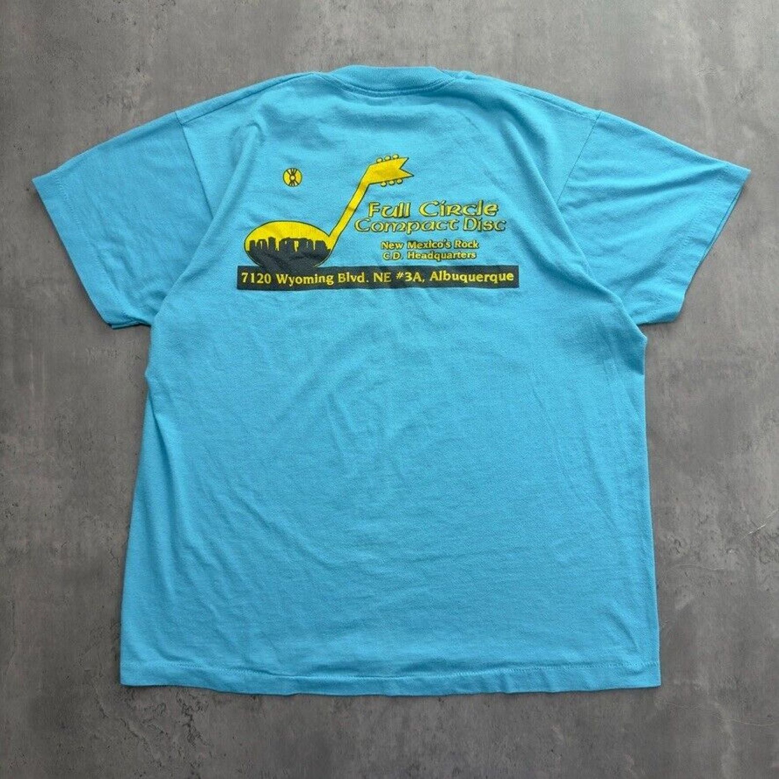 Band Tees × Vintage Vintage Rock 108 KFMG New Mexico's Rock & Roll Radio T Shirt Size US M / EU 48-50 / 2 - 2 Thumbnail