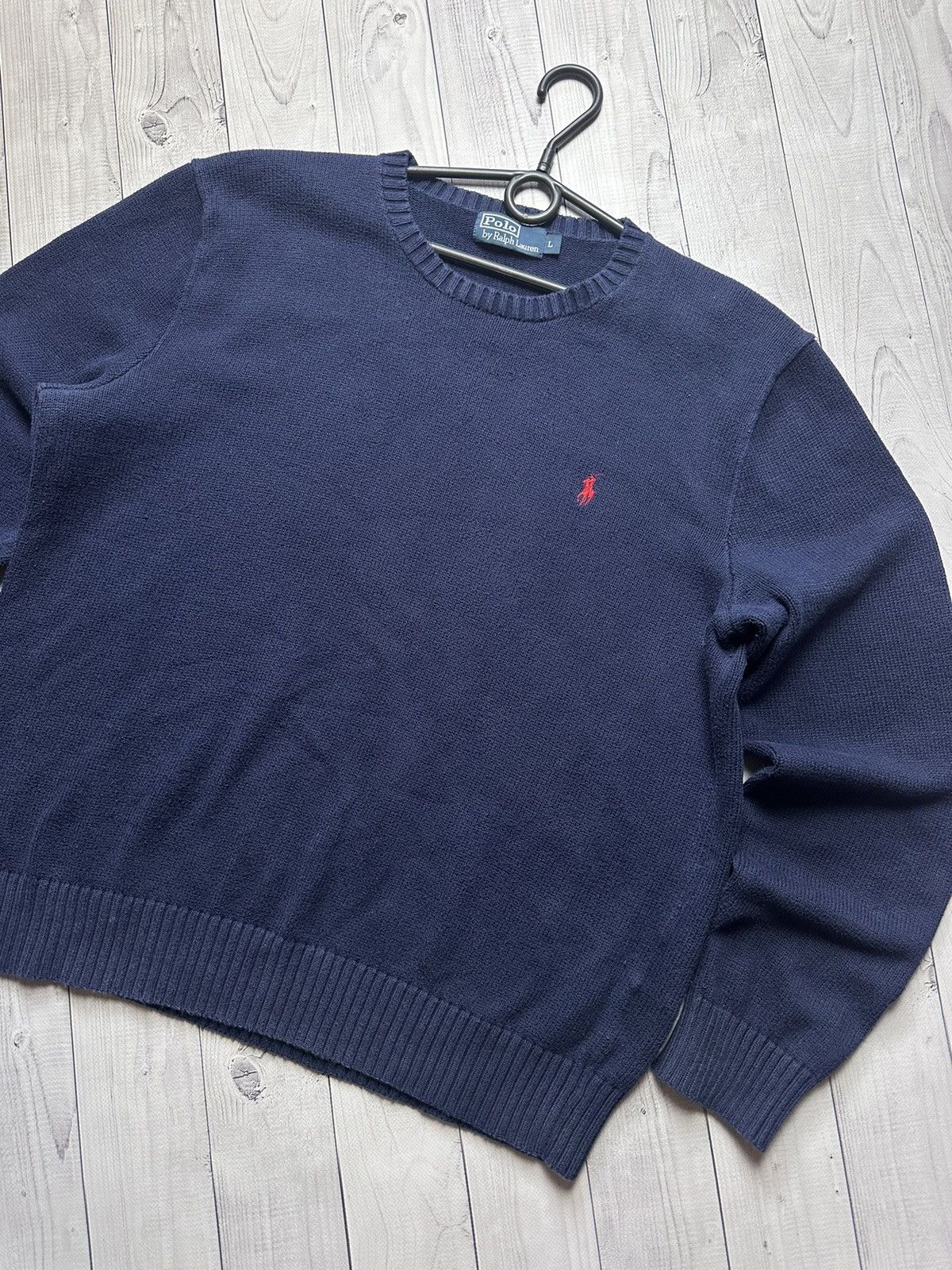 Polo Ralph Lauren × Vintage Vintage polo Ralph Lauren size L sweater logo Size US L / EU 52-54 / 3 - 2 Thumbnail