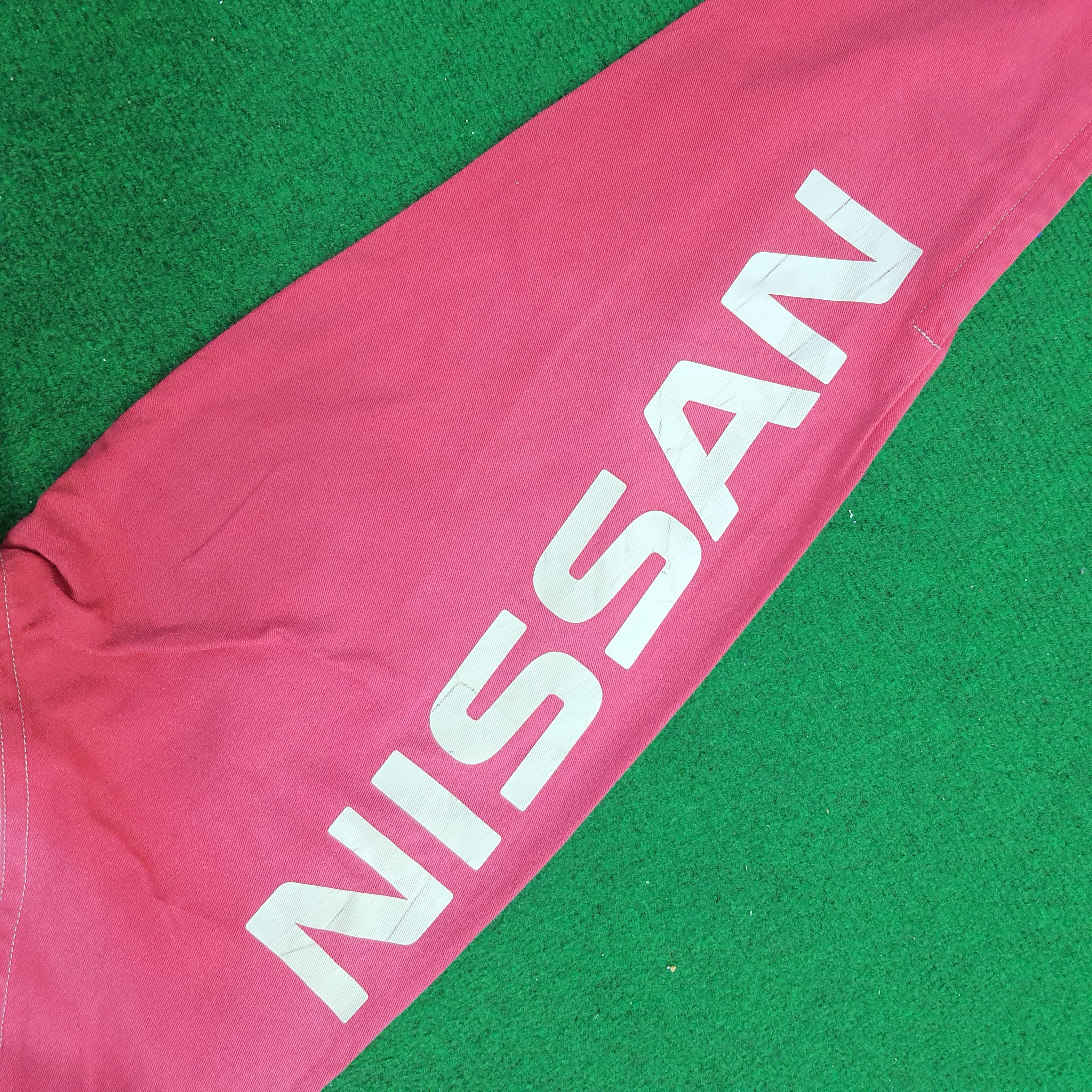 Japanese Brand × Vintage Vintage Nissan Racing Japan Motorsprots Workwear Coverall Size US M / EU 48-50 / 2 - 6 Thumbnail