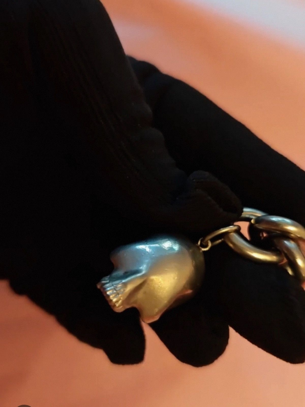 Undercover Undercover Eyeless Skull Bracelet mojos1131035 Size ONE SIZE - 3 Thumbnail