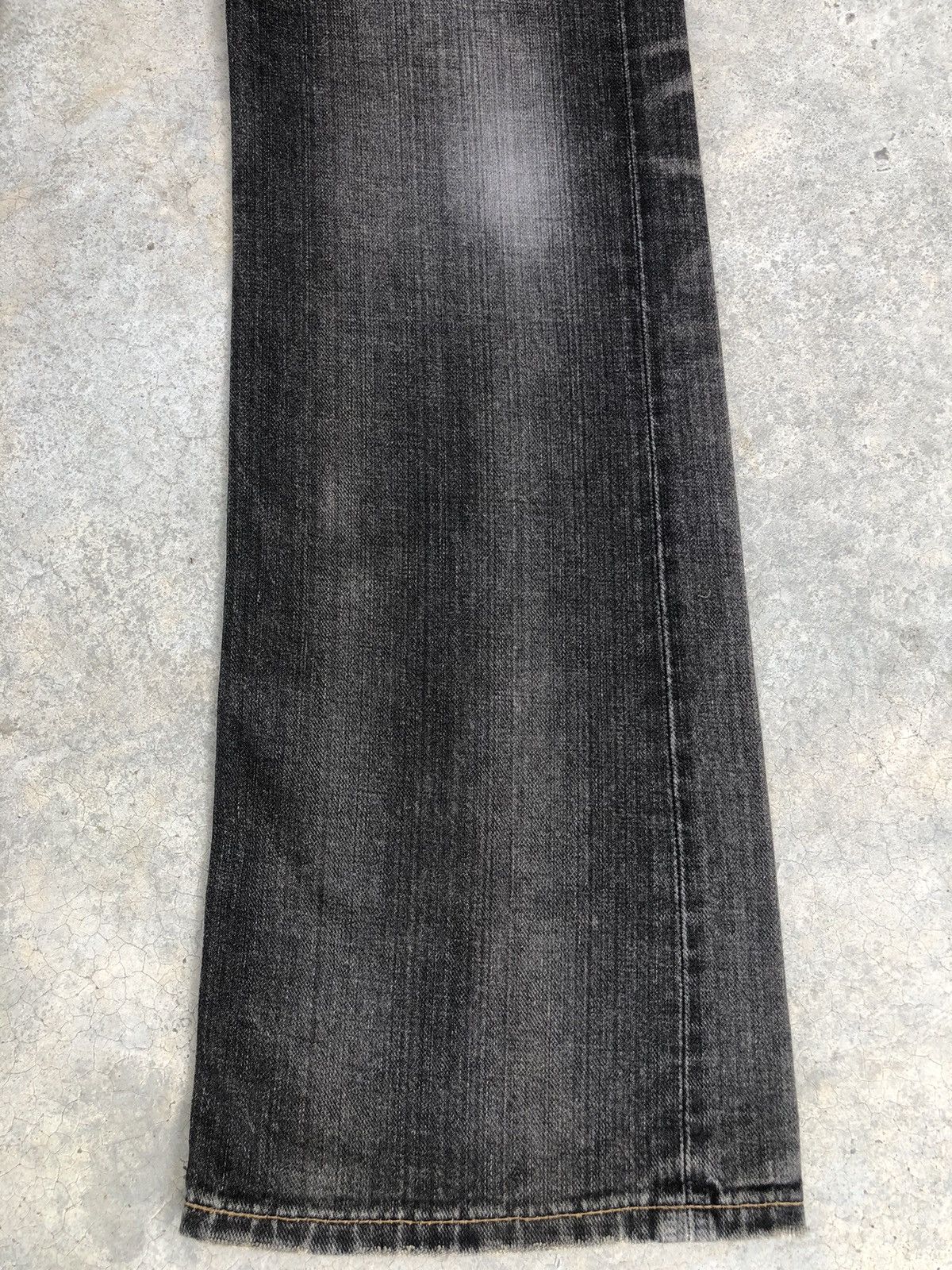 If Six Was Nine Japanese Edwin XV Flared Jeans Distressed buckle back jeans Size US 32 / EU 48 - 8 Thumbnail