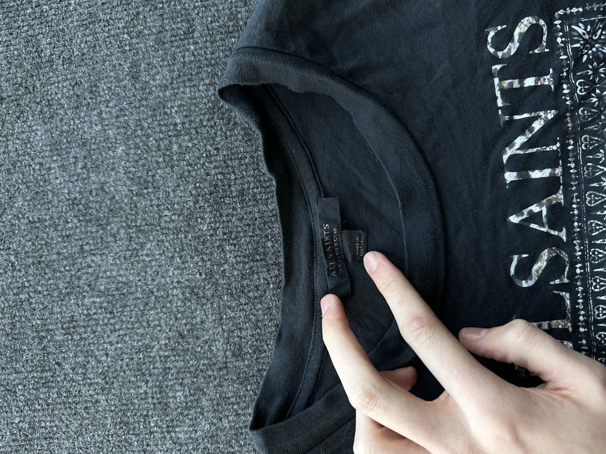 Allsaints 🚨ALLSAINTS WOMEN T-SHIRT TOP LUXURY OPIUM MEDIUM Size M / US 6-8 / IT 42-44 - 5 Thumbnail