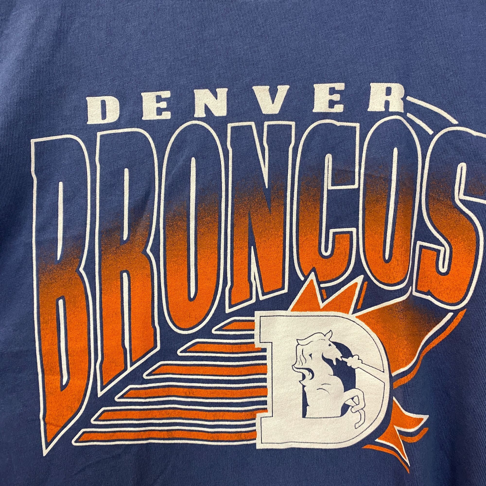 Junk Food Junk Food Clothing NFL Denver Broncos Chrome Retro Style T-S Size S / US 4 / IT 40 - 2 Thumbnail