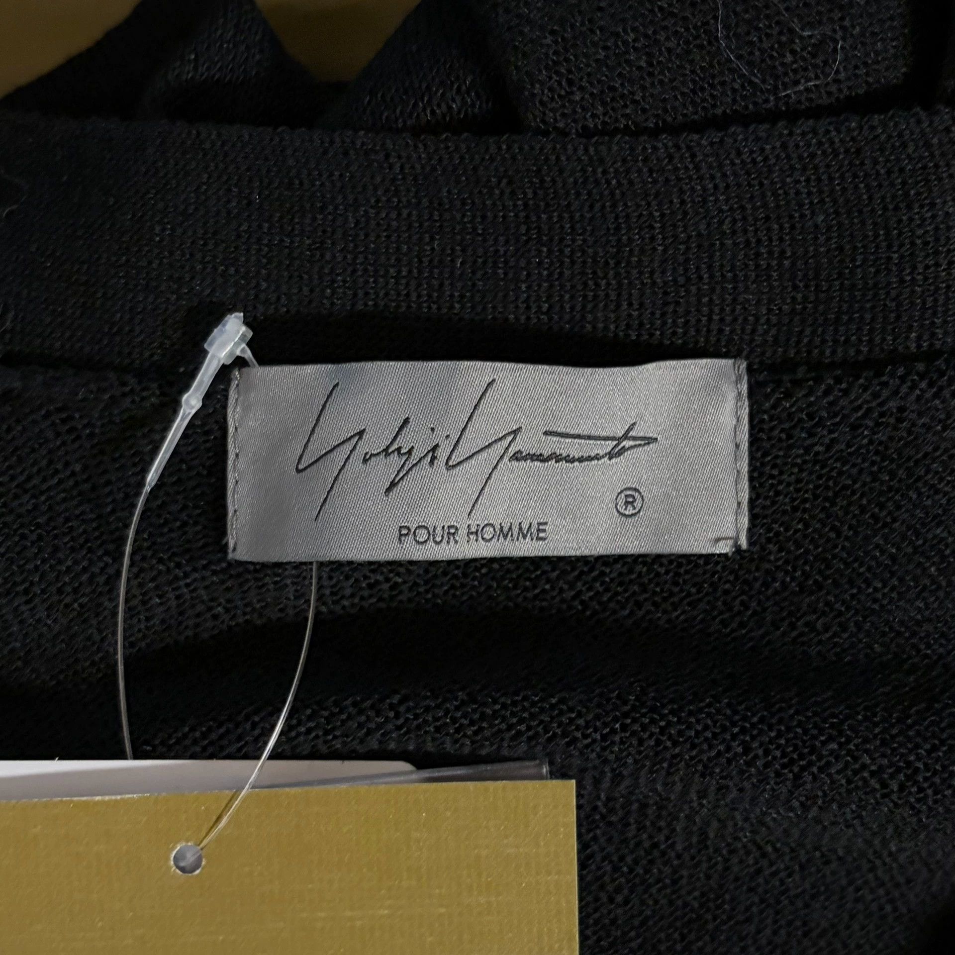Yohji Yamamoto Yohji Yamamoto SS24 Men's Lace Knit Cardigan NWT Size US L / EU 52-54 / 3 - 7 Thumbnail