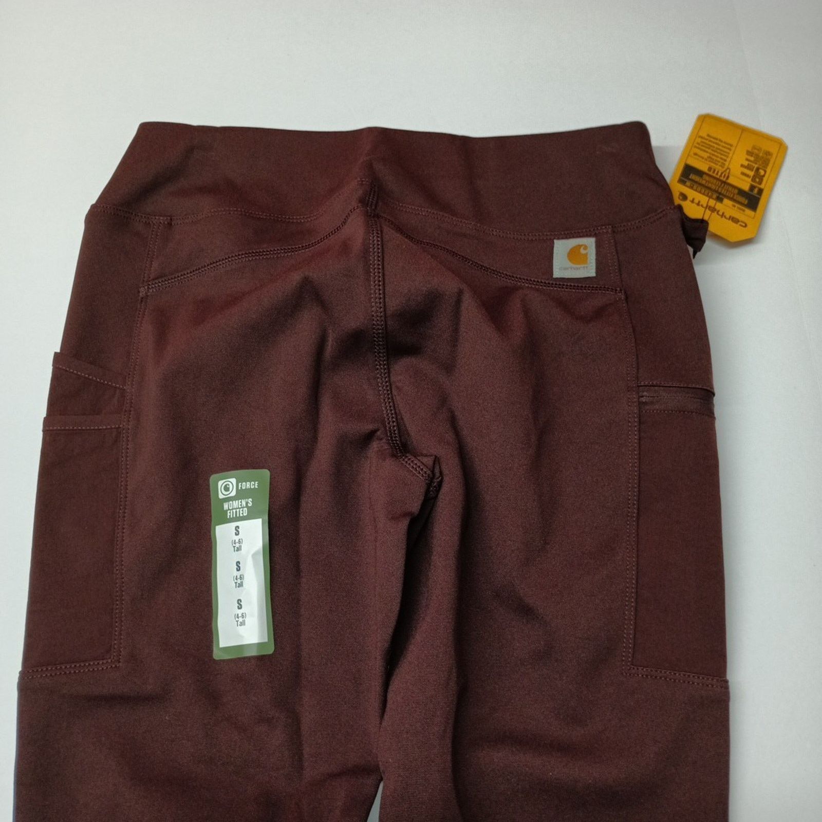 Carhartt Carhartt Women's Leggings Light Utility Size ST Blackberry Size 27" / US 4 / IT 40 - 9 Thumbnail