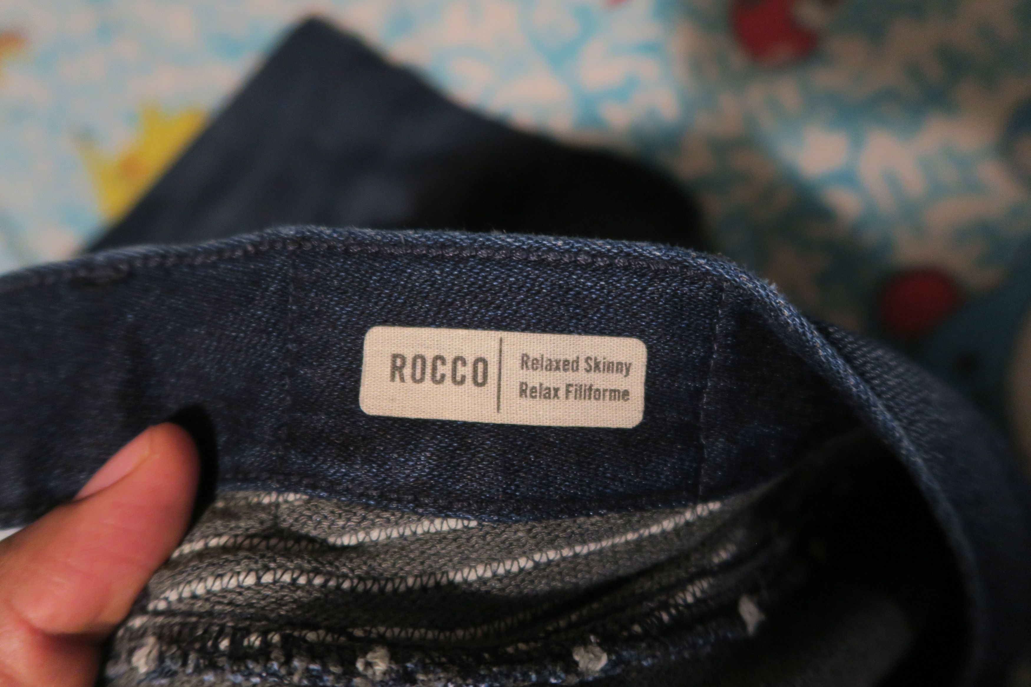 True Religion True Religion Rocco Relaxed Skinny Moto Jeans Shadow Blue Size US 38 / EU 54 - 6 Thumbnail