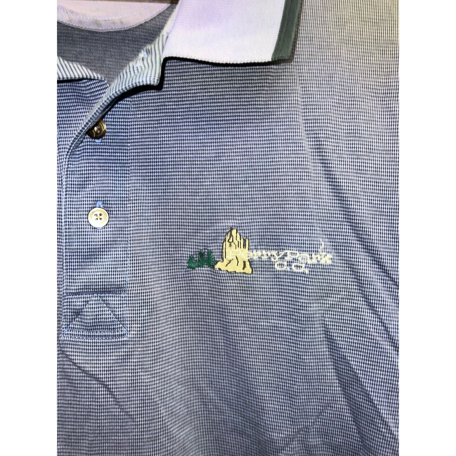 Greg Norman Greg Norman Collection Purple Polo Shirt Perry Park Golf Top Size US XXL / EU 58 / 5 - 3 Thumbnail
