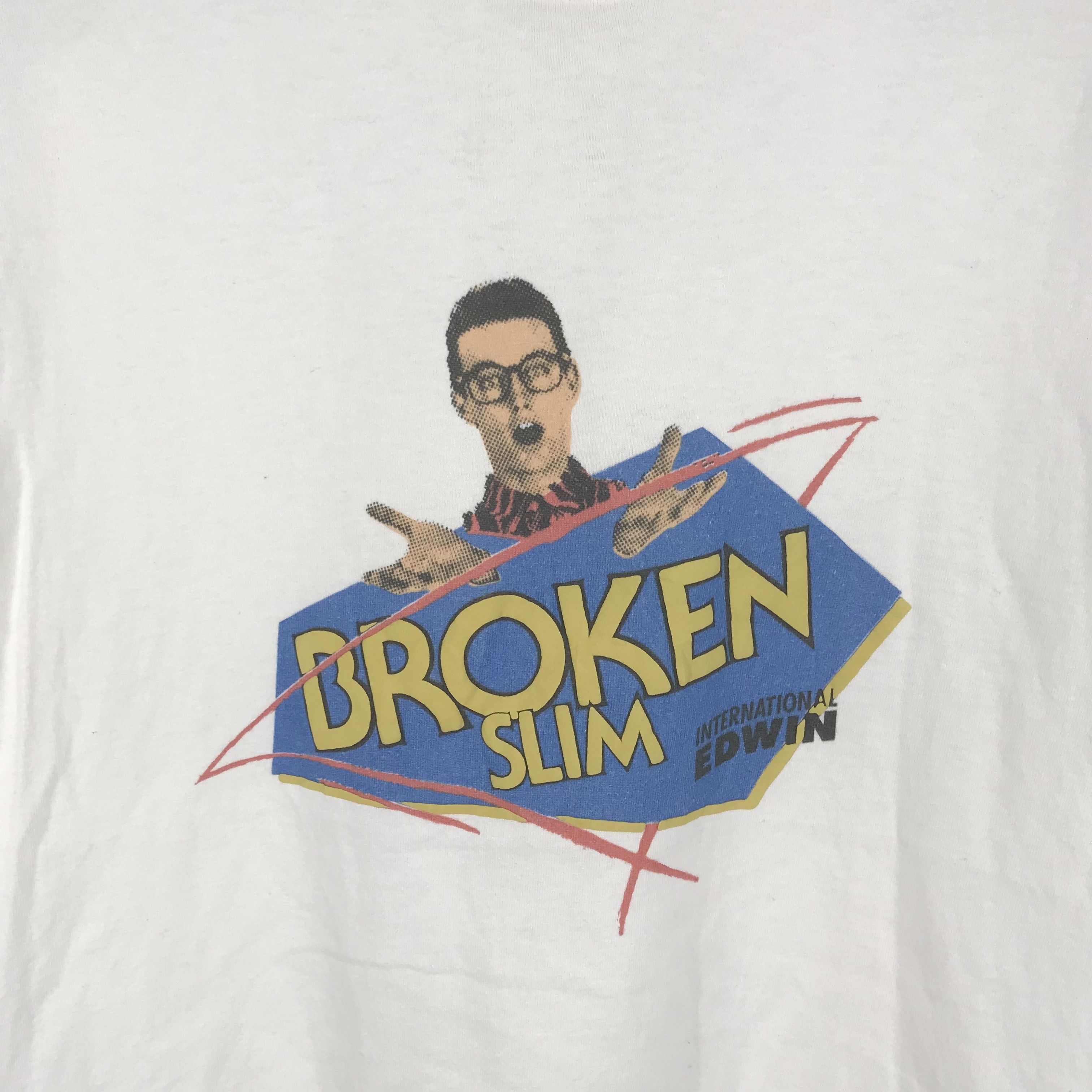 Band Tees Vintage edwin Movie Promo broken slim and the root boy shirt Size US L / EU 52-54 / 3 - 4 Thumbnail