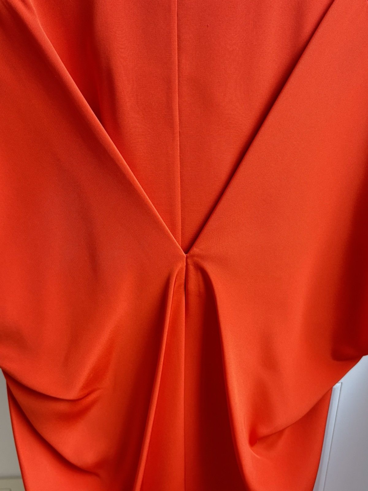 Zero + Maria Cornejo Zero + Maria Cornejo Silk Midi Dress OrangeKimono Sleeve 6 Size M / US 6-8 / IT 42-44 - 4 Thumbnail