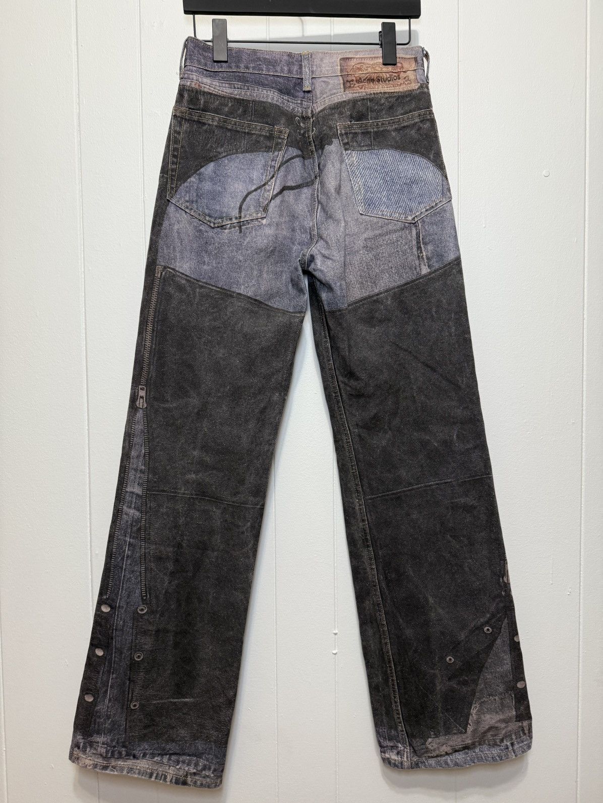 Acne Studios Acne Studios Trompe l'Oeil Chaps Jeans Size 28" / US 6 / IT 42 - 3 Thumbnail