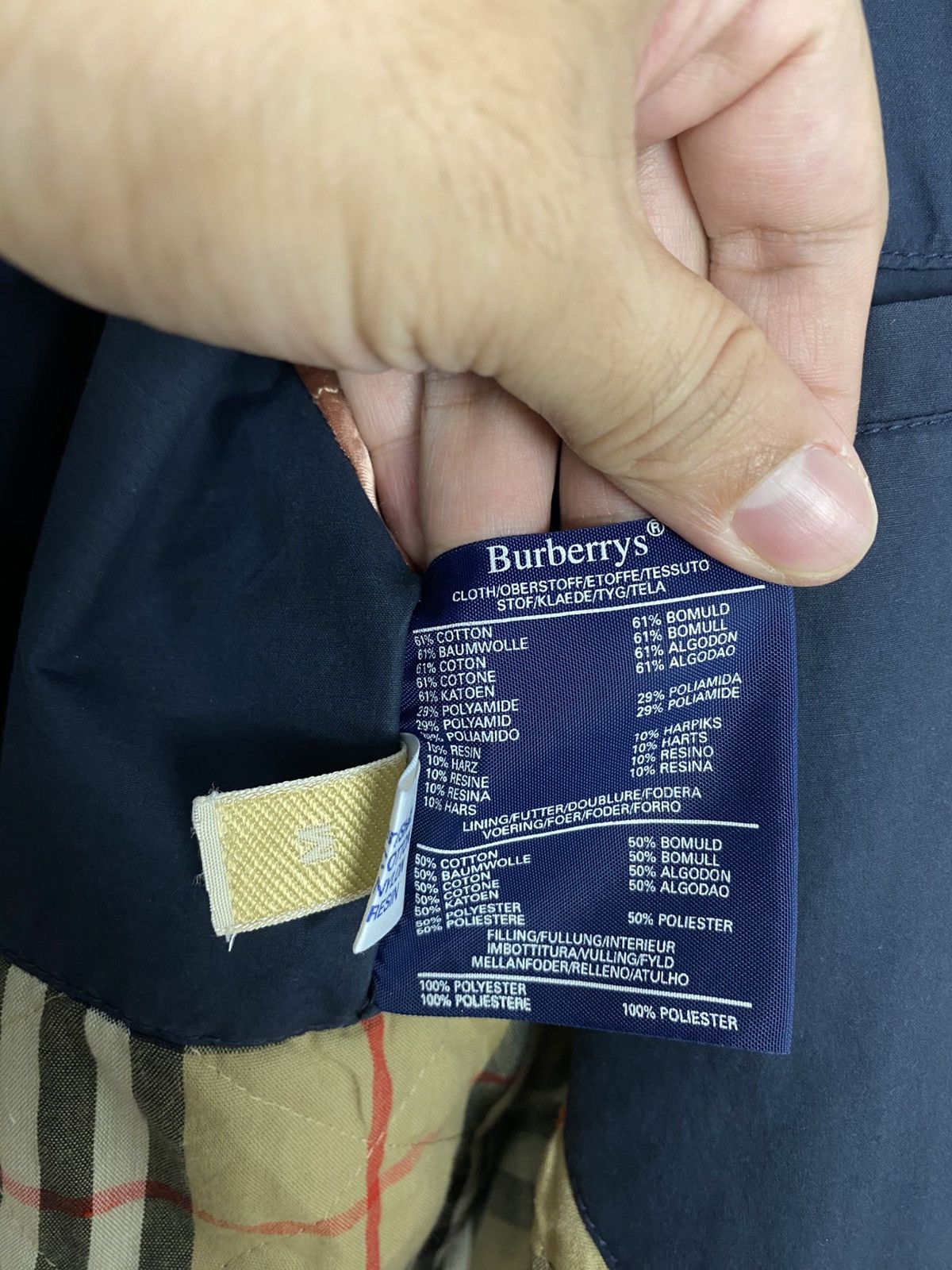Burberry Vtg Burberrys’ Novacheck Bomber Jacket Made England Opti Zip Size US L / EU 52-54 / 3 - 11 Thumbnail