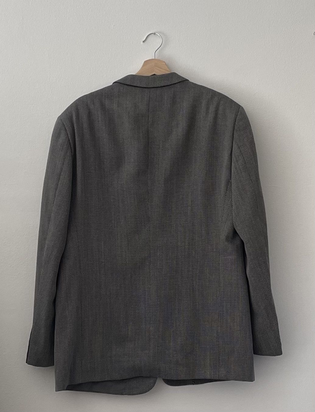 Armani Vintage Armani Light Gray Blazer Size XL / US 12-14 / IT 48-50 - 8 Thumbnail