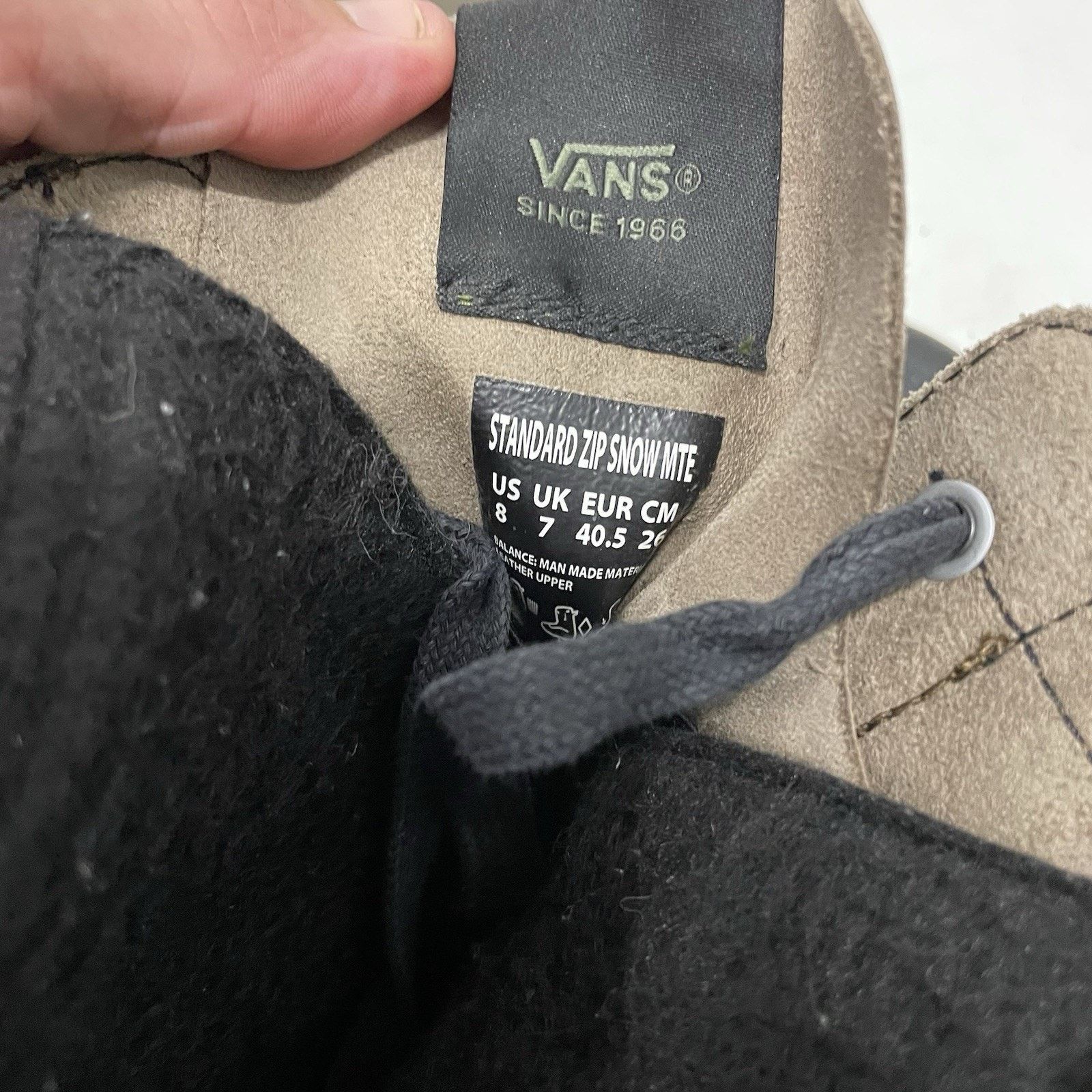 Vans VANS MTE Standard Zip Waterproof Snowboard Boots $220 Sz 8 Size US 8 / EU 41 - 8 Thumbnail