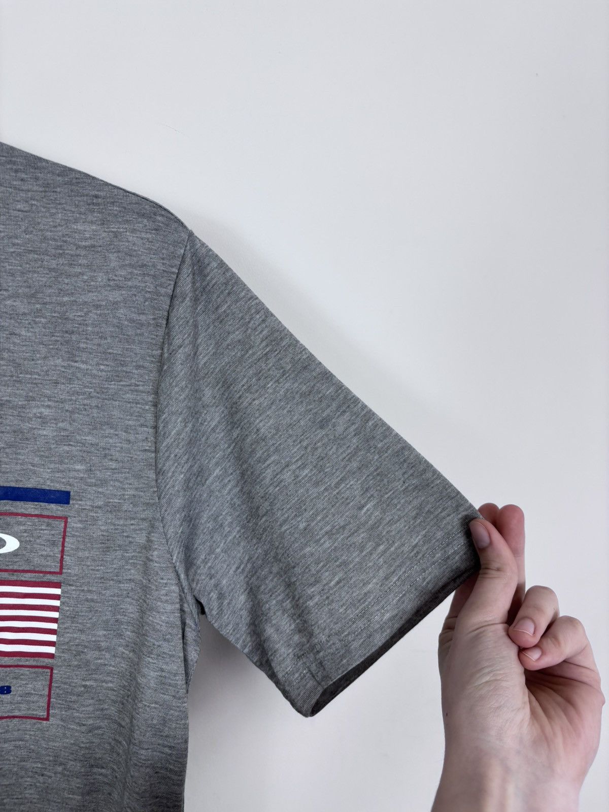 Oakley Oakley Gray Melange NWT Texas USA T-Shirt Tee Hydrolix Men’s Size US S / EU 44-46 / 1 - 8 Thumbnail