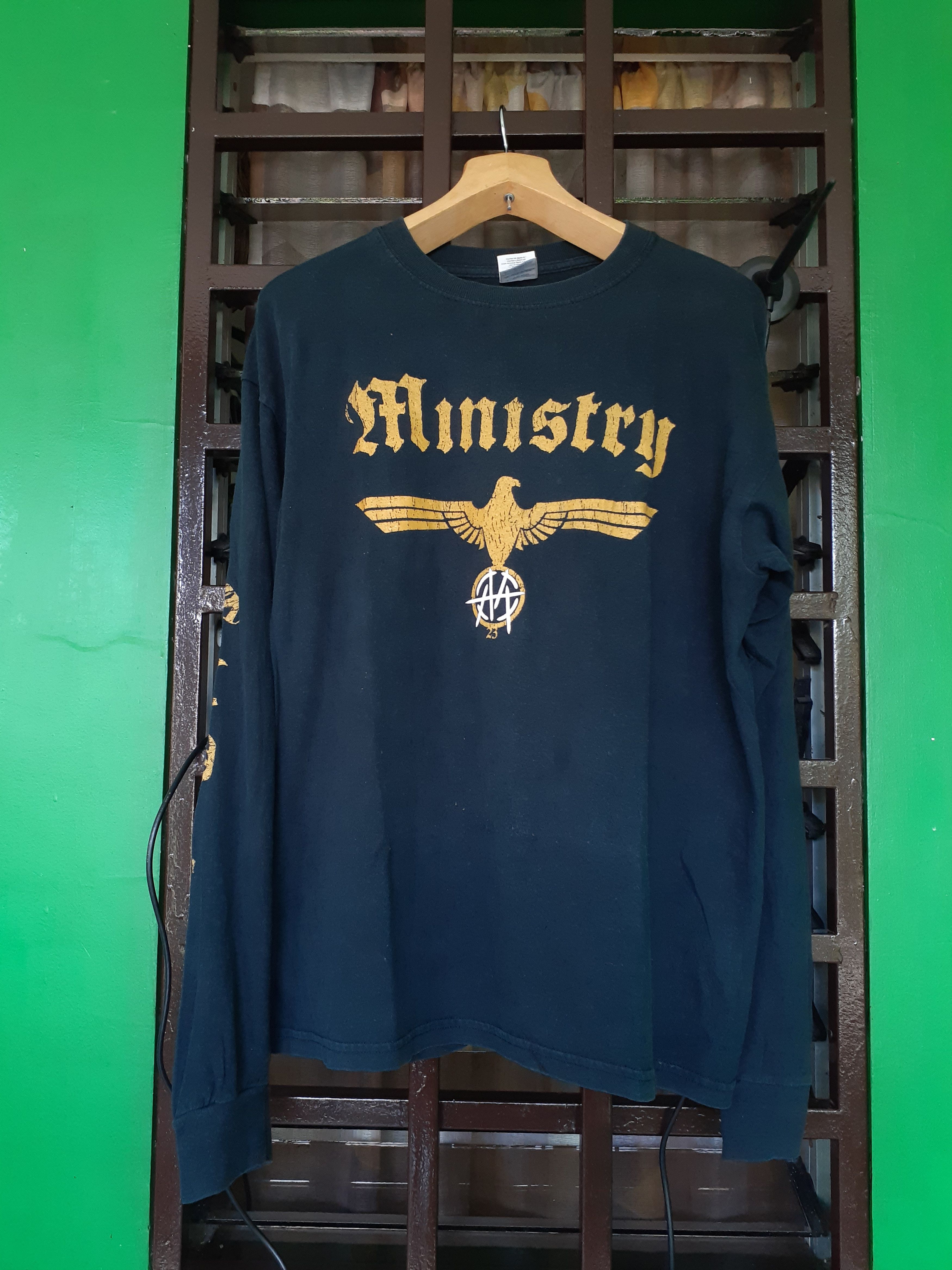 Vintage Ministry End Of Days Tour Longsleeve Tee