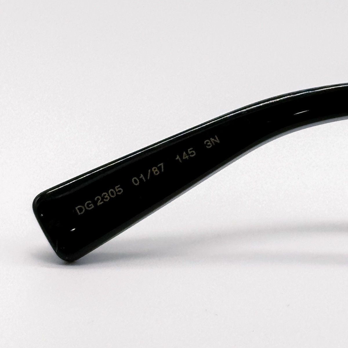 Dolce & Gabbana NEW DOLCE&GABBANA DG2305 01/87 OVERSIZED BLACK SUNGLASSES Size ONE SIZE - 8 Thumbnail