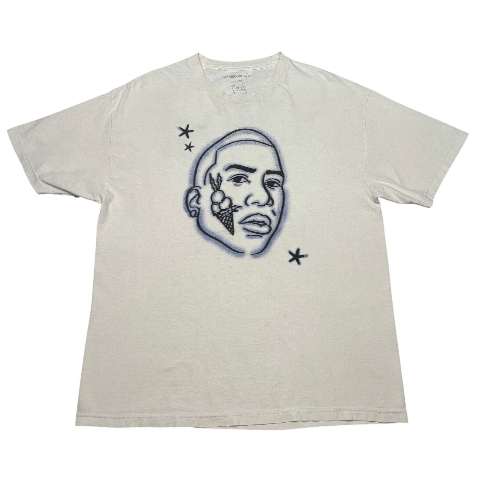Superrradical Superrradical Graffiti Airbrushed G*cci Mane Portrait Tee XL Size US XL / EU 56 / 4 - 1 Thumbnail