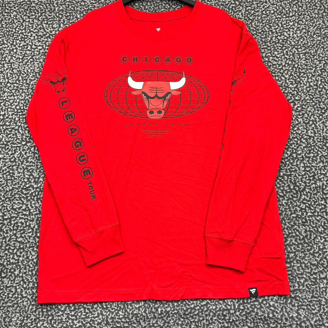 Other Chicago Bulls Shirt Men Large Red Fanatics Long Sleeve New L Size US L / EU 52-54 / 3 - 1 Thumbnail
