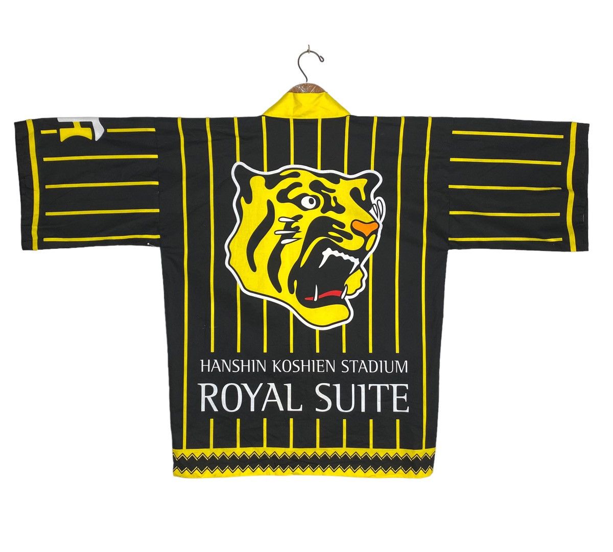 Japanese Brand Rare‼️ HANSHIN TIGERS ROYAL SUITE HAPPI PARKA STRIPE YELLOW Size US M / EU 48-50 / 2 - 1 Thumbnail