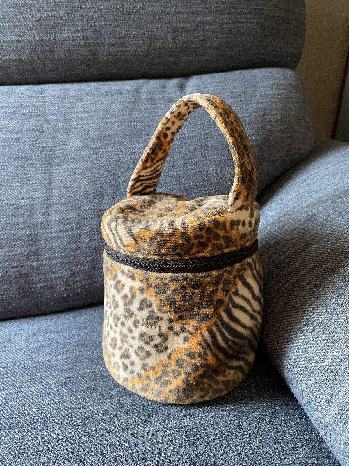 Dior Christian Dior CD Leopard Mini Vanity Bag. Size ONE SIZE - 18 Thumbnail