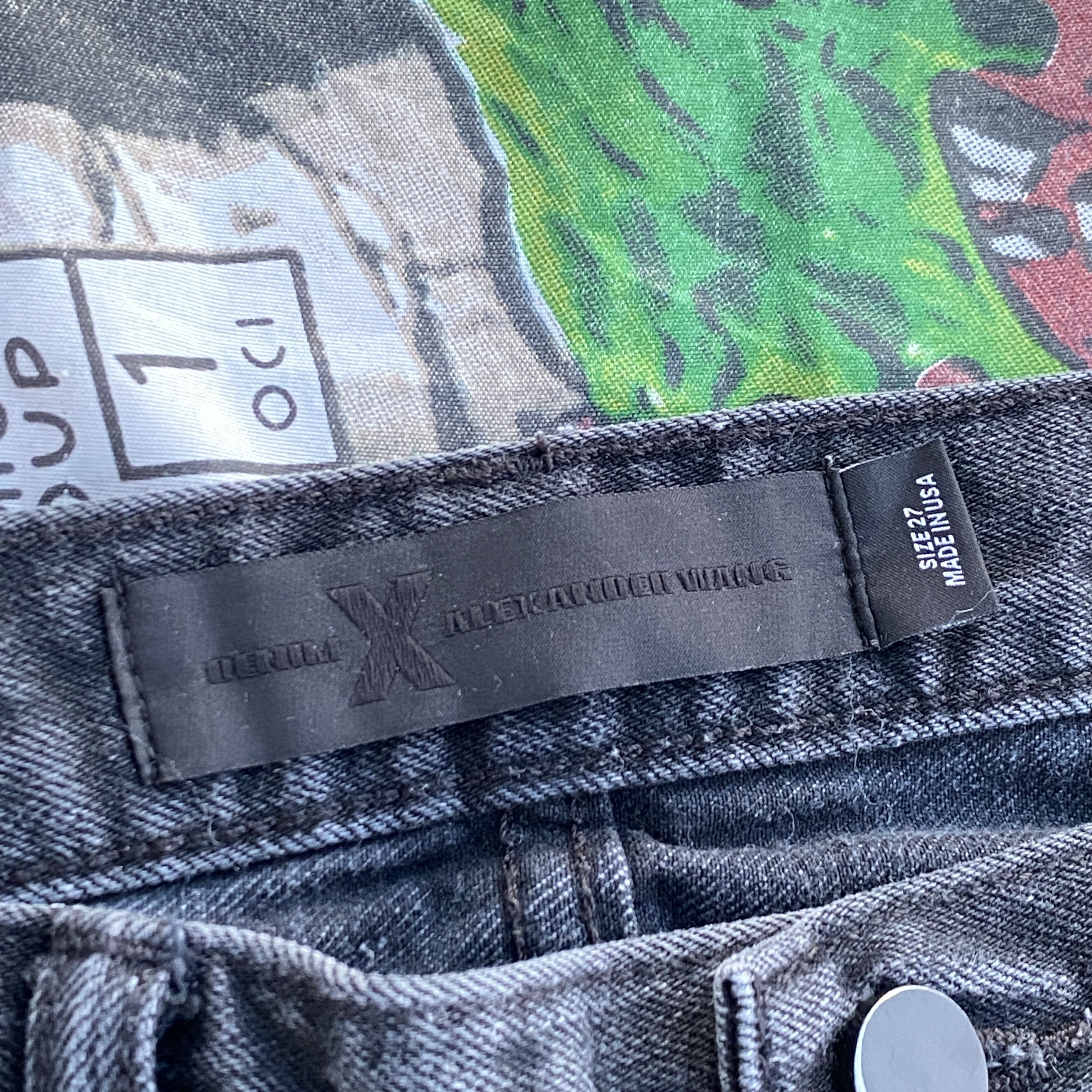Alexander Wang Alexander Wang denim 002 black jeans - 27 Size 27" / US 4 / IT 40 - 3 Thumbnail