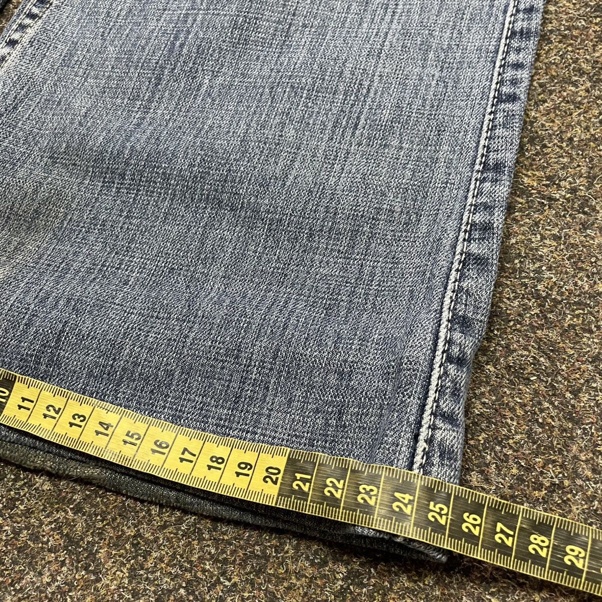 Vintage Vintage Y2K Baggy Wide Leg Flared Jeans Skate Grunge Logo 34 Size 34" / US 12 / IT 48 - 8 Thumbnail
