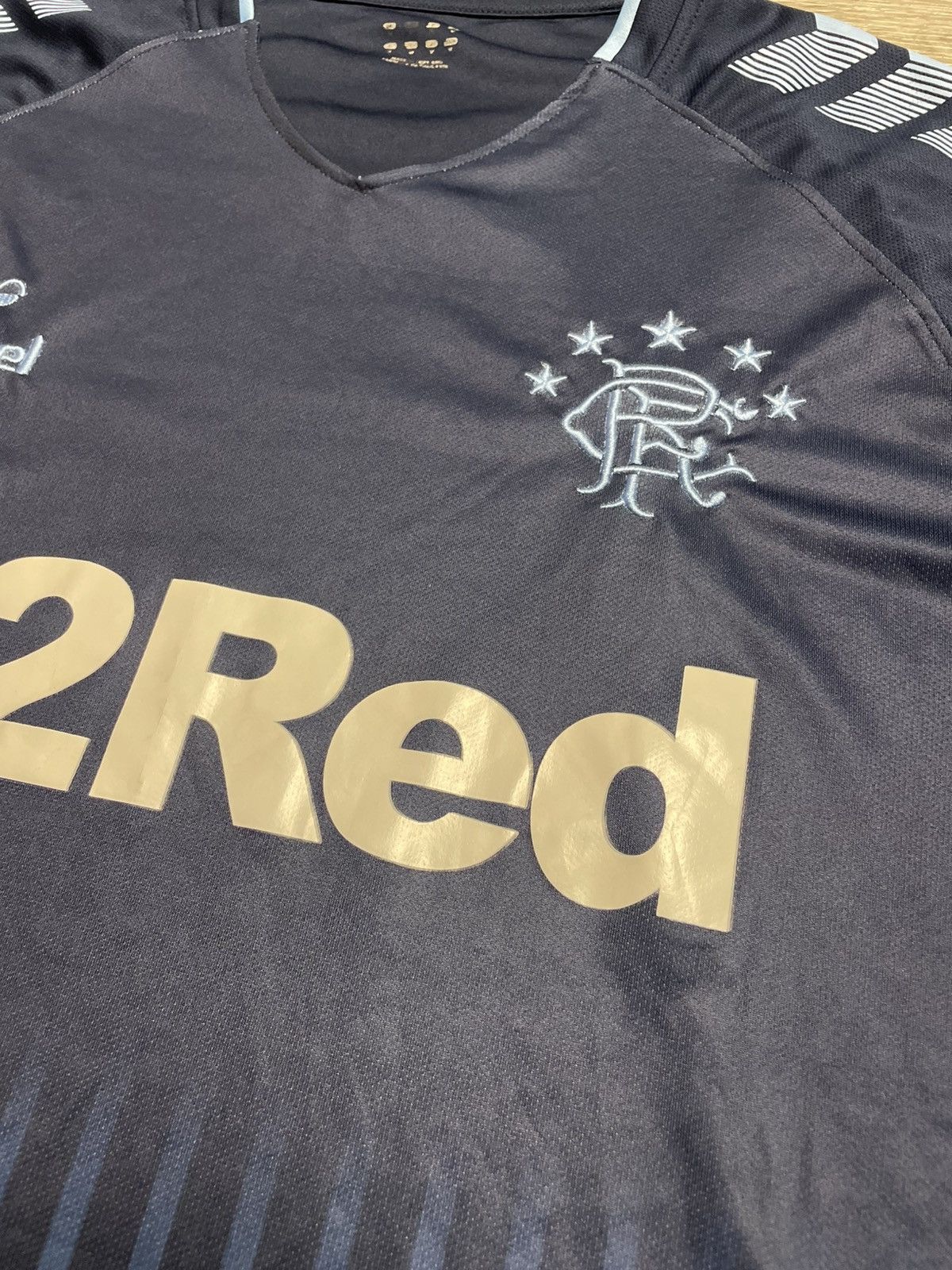 Hummel HUMMEL 2019-20 GLASGOW RANGERS SHIRT SOCCER JERSEY Size US M / EU 48-50 / 2 - 7 Thumbnail