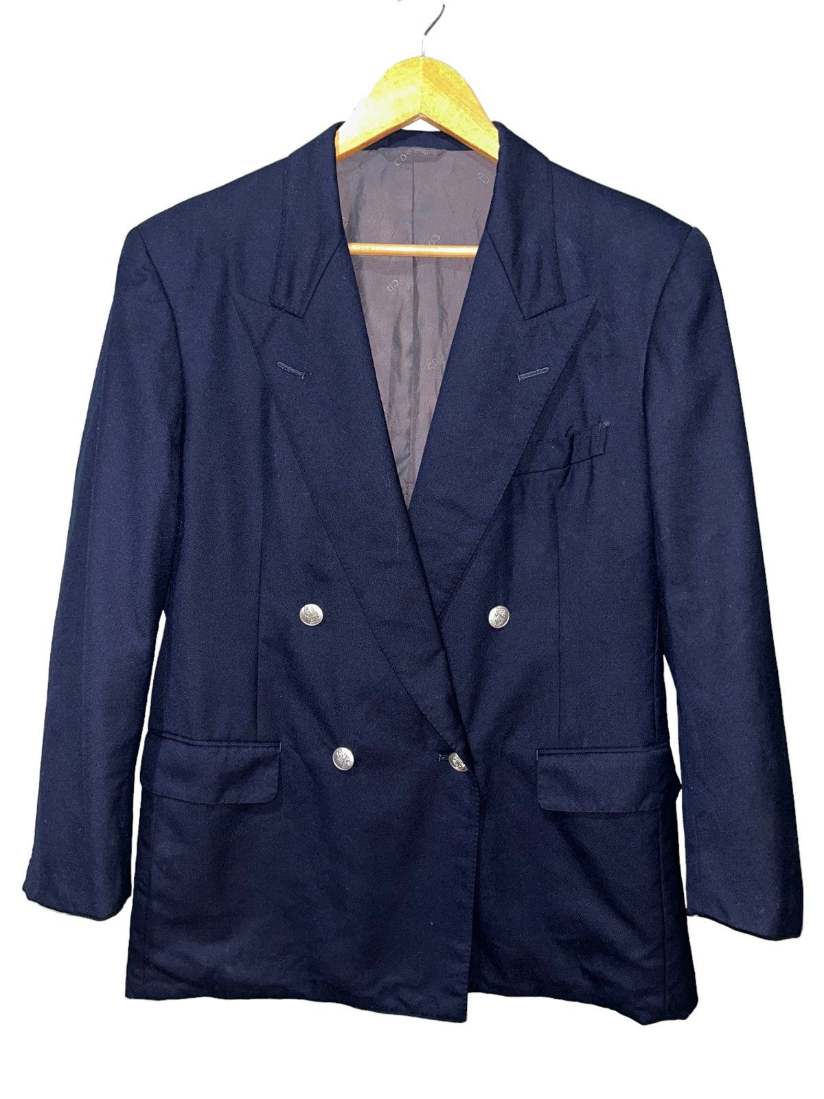 image of Christian Dior Monsieur x Dior Christian Dior Double Breast Blazers Jacket in Blue/Navy (Size Large