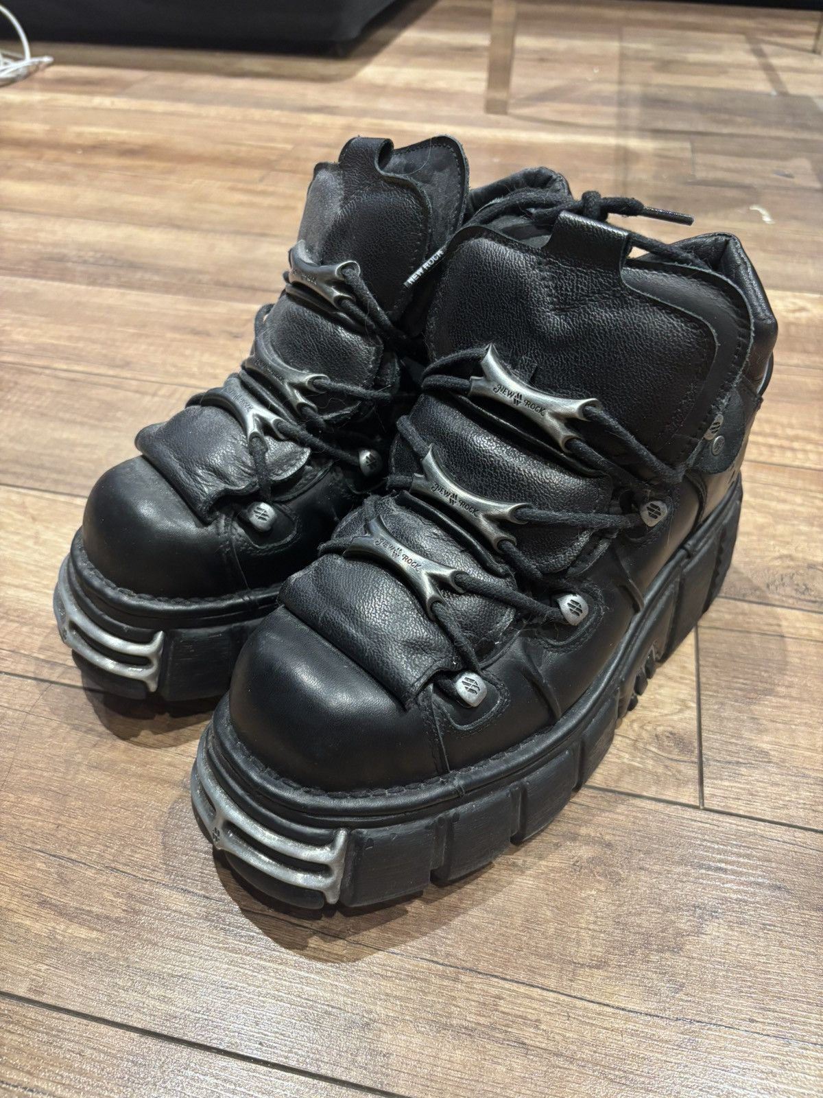 【美品】NEW ROCK M-106-S1 サイズ41 ニューロック ブーツ NEW ROCK/ニューロック/M-106-S1