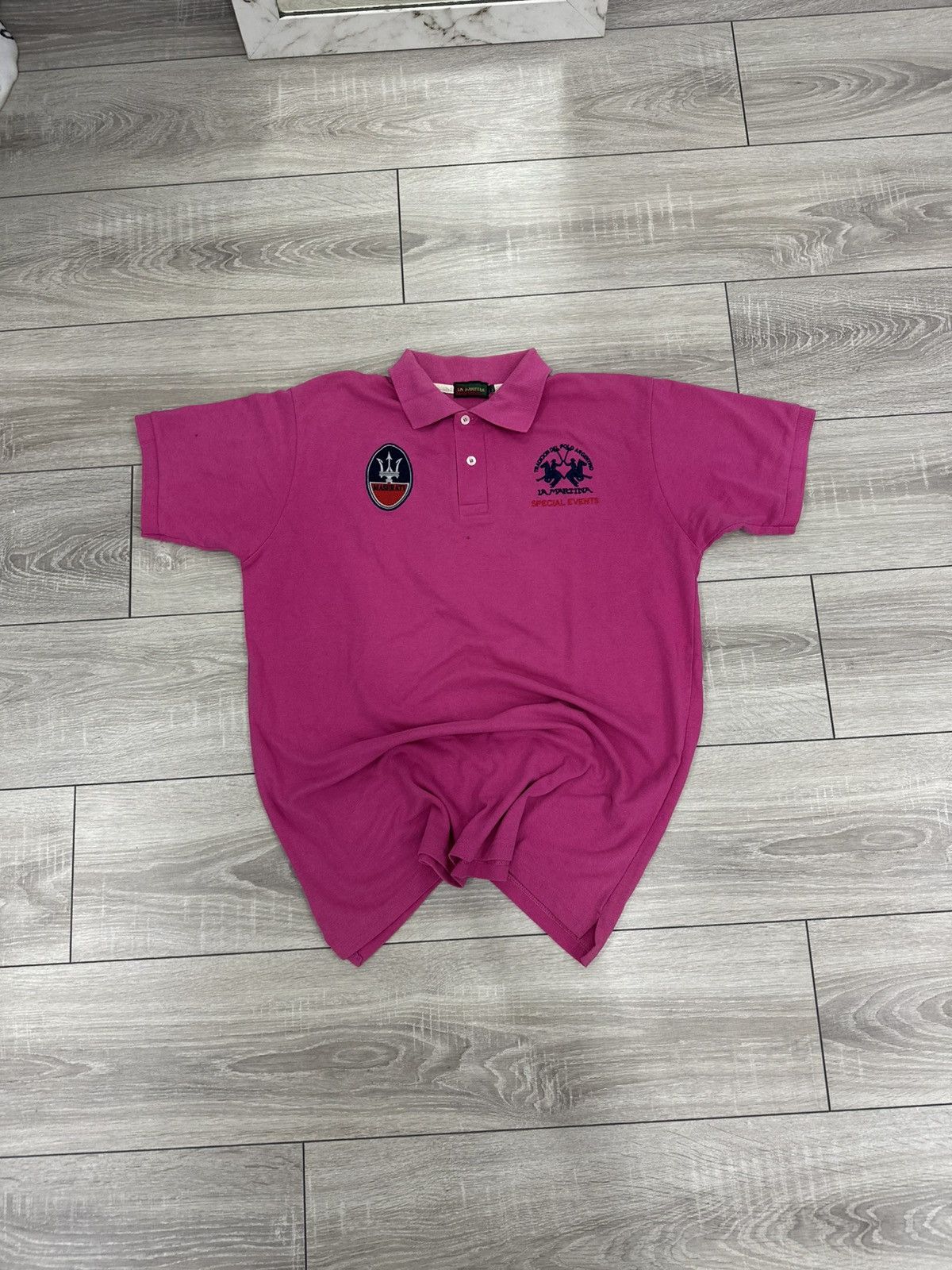 La Martina La Martina Vintage Polo Maseratti Racing Size US L / EU 52-54 / 3 - 2 Thumbnail
