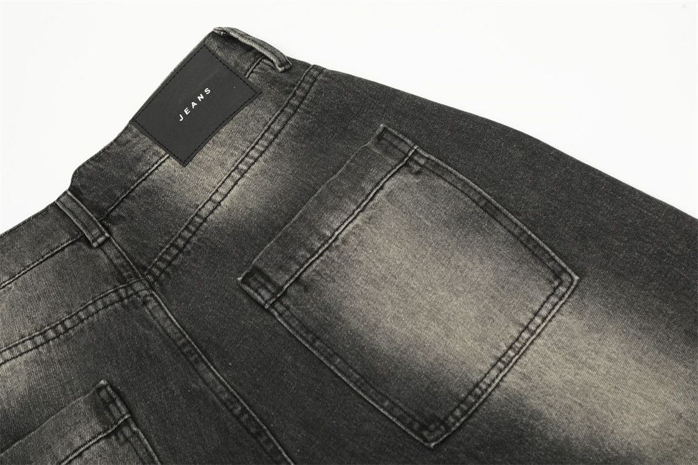 Japanese Brand × Jean Men's high street rivet cargo contrast loose denim shorts Size US 32 / EU 48 - 6 Thumbnail