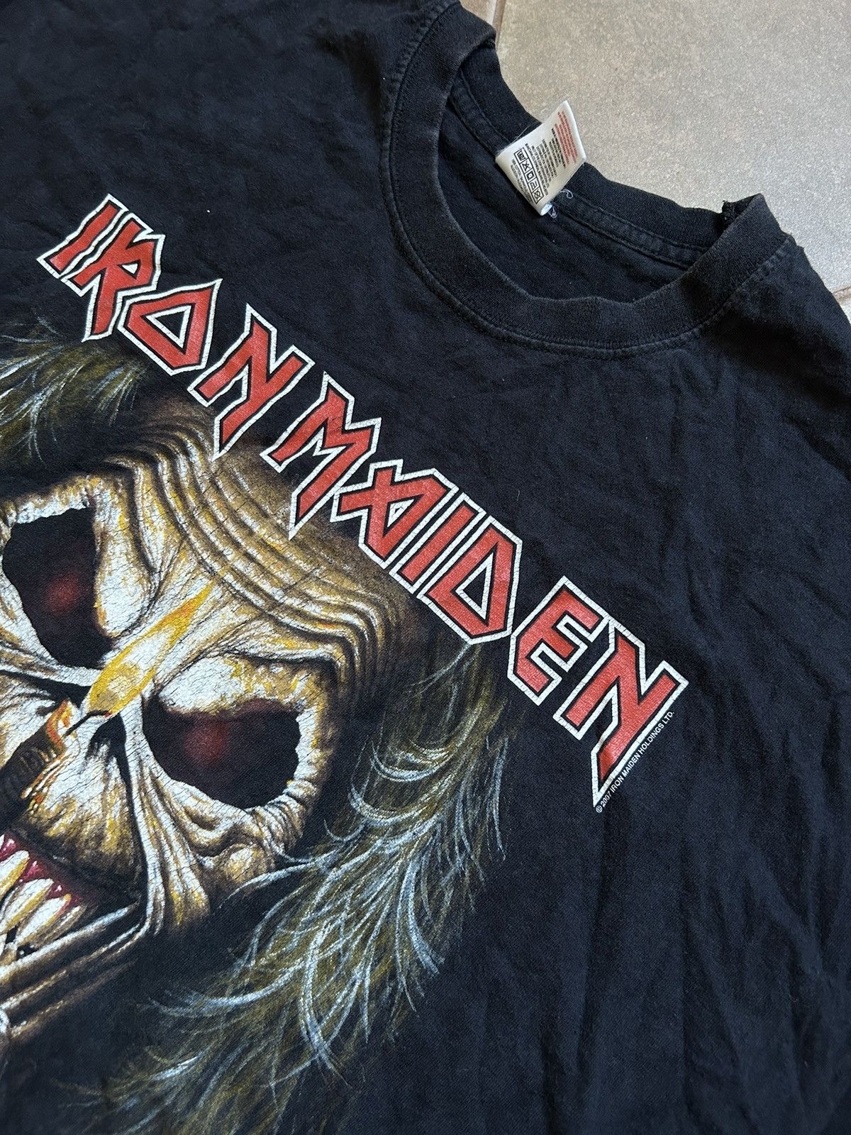 Iron Maiden × Vintage VINTAGE IRON MAIDEN SHIRT Size US XL / EU 56 / 4 - 6 Thumbnail