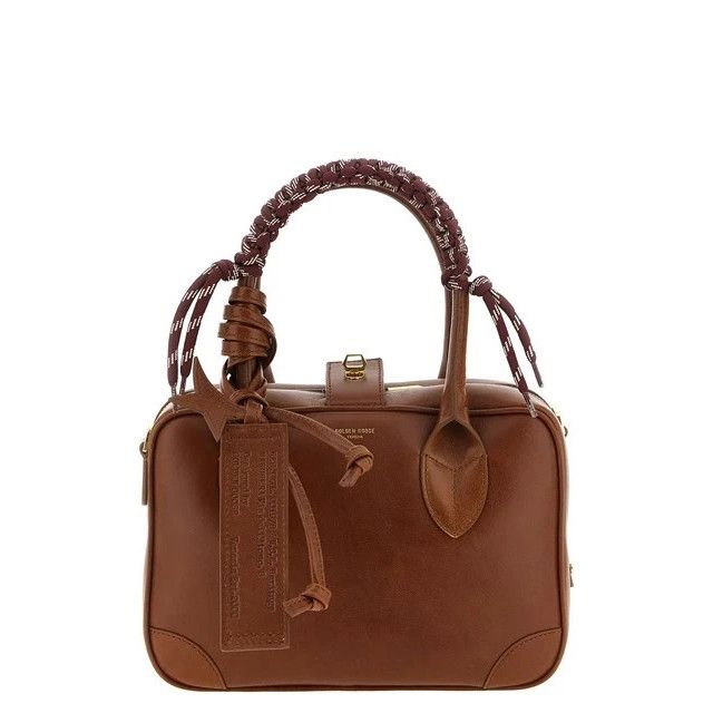 Golden Goose Vita Brown Top Handle Bag, Women's