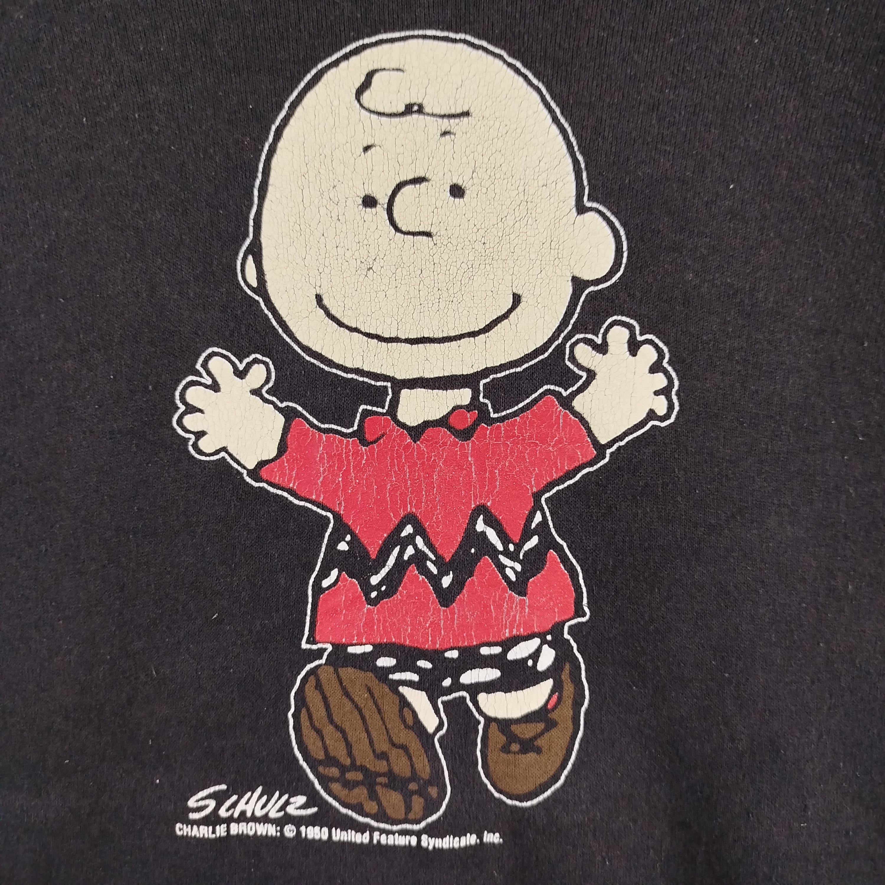 Vintage Vintage Charlie Brown Print Mirror By Artex Made In USA Size US M / EU 48-50 / 2 - 2 Thumbnail
