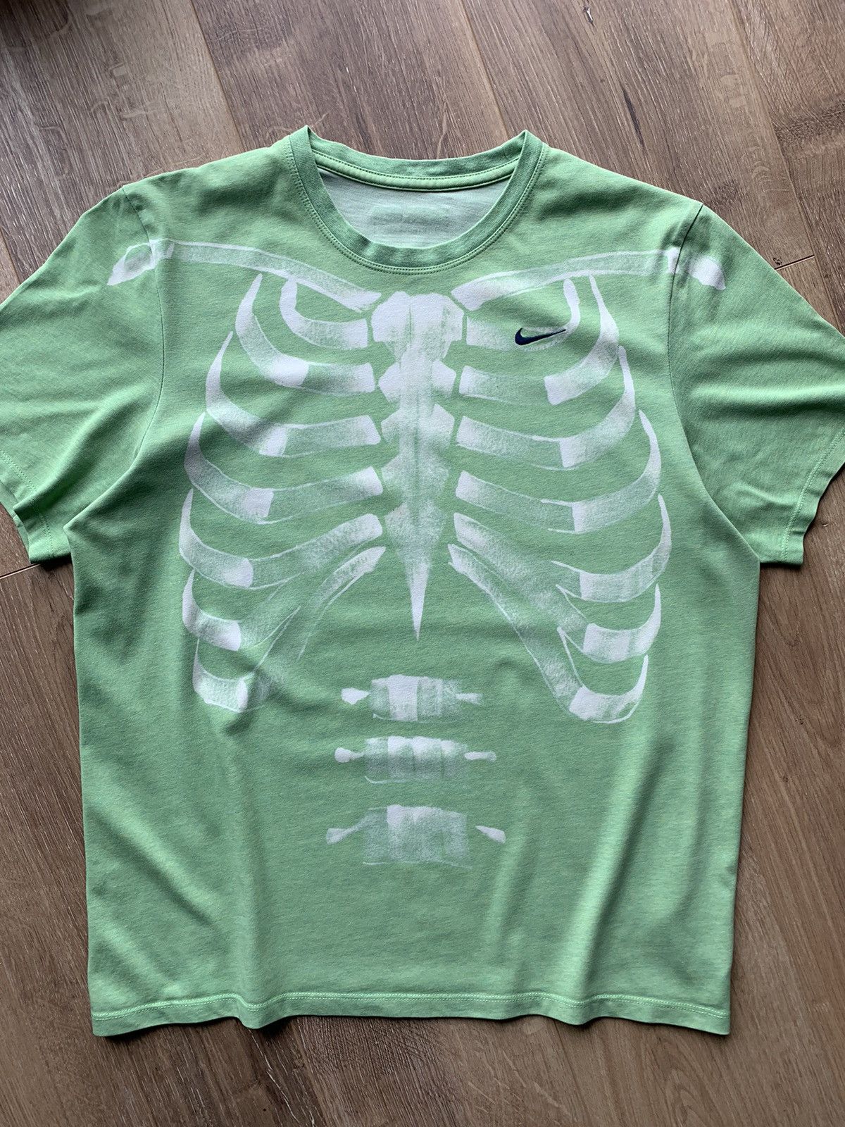 Nike Vintage Nike Skeleton big logo t-shirt Size US M / EU 48-50 / 2 - 3 Thumbnail