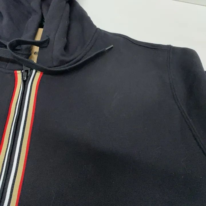 Burberry Burberry Burberry Striped Hoodie for Men in Black-2507 Size US M / EU 48-50 / 2 - 7 Thumbnail