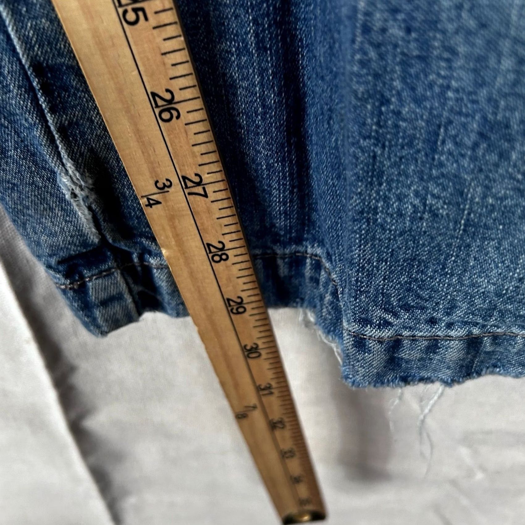 Vintage VINTAGE? Signature by Levi Strauss Mens Carpenter Jeans Blue Denim W32 L30 Utility Pants Size US 33 - 5 Thumbnail