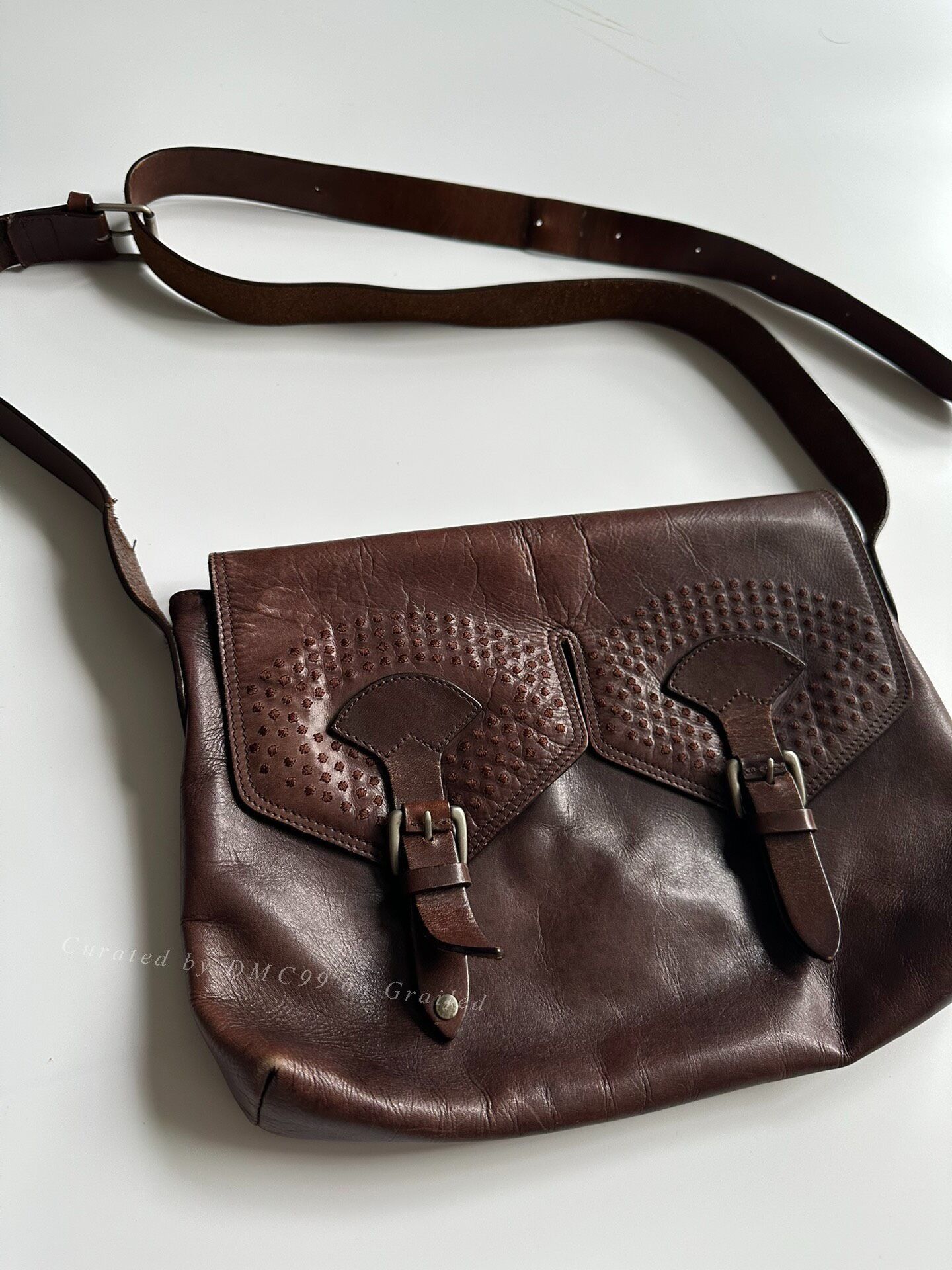 Dries Van Noten Dries Van Noten 00s Leather Crossbody Bag Size ONE SIZE - 1 Thumbnail