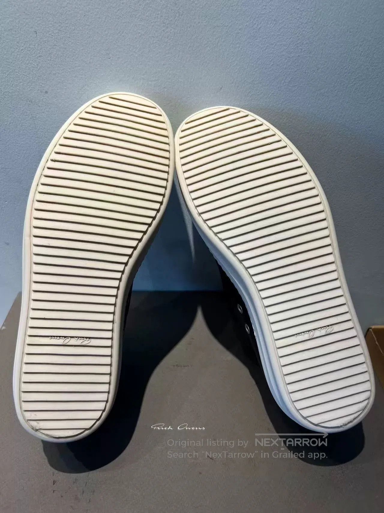 Rick Owens Rick Owens Low Top Sneakers Size 44. Size US 10 / EU 43 - 6 Thumbnail