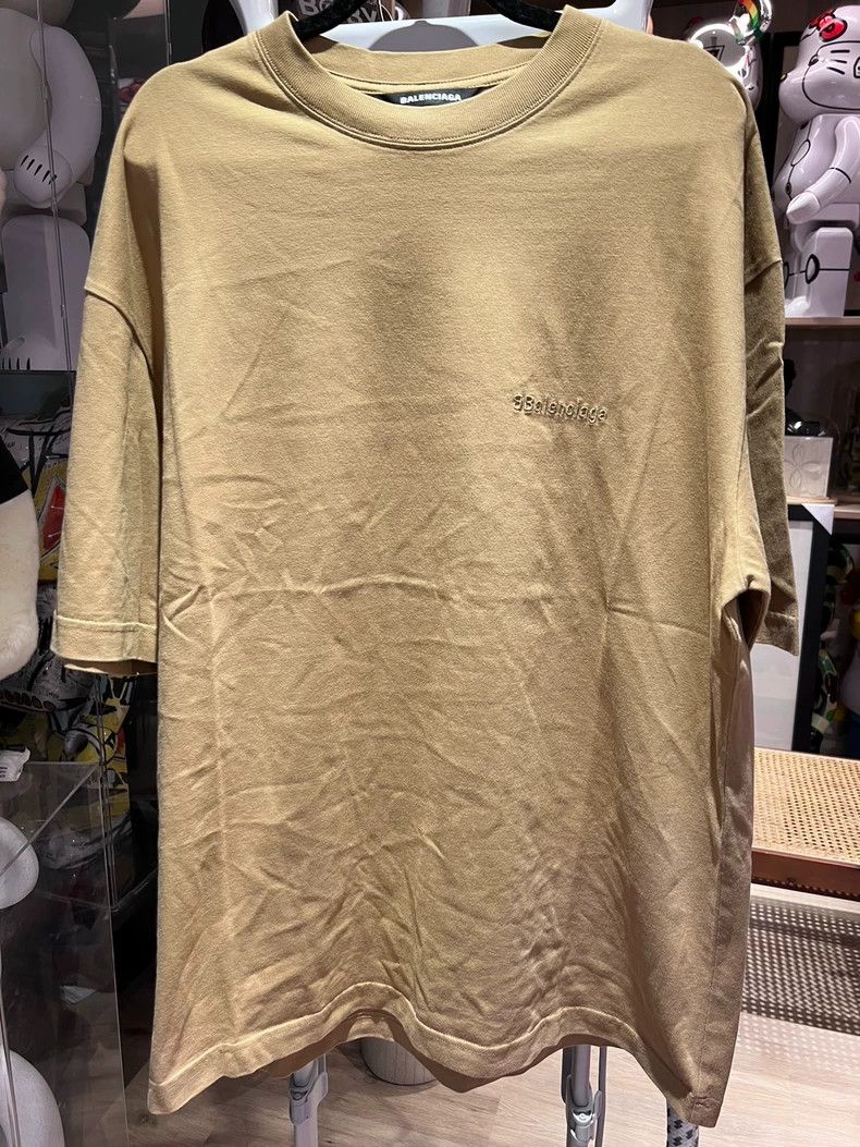 Balenciaga Embroidered BB Letter Short Sleeve - dmc