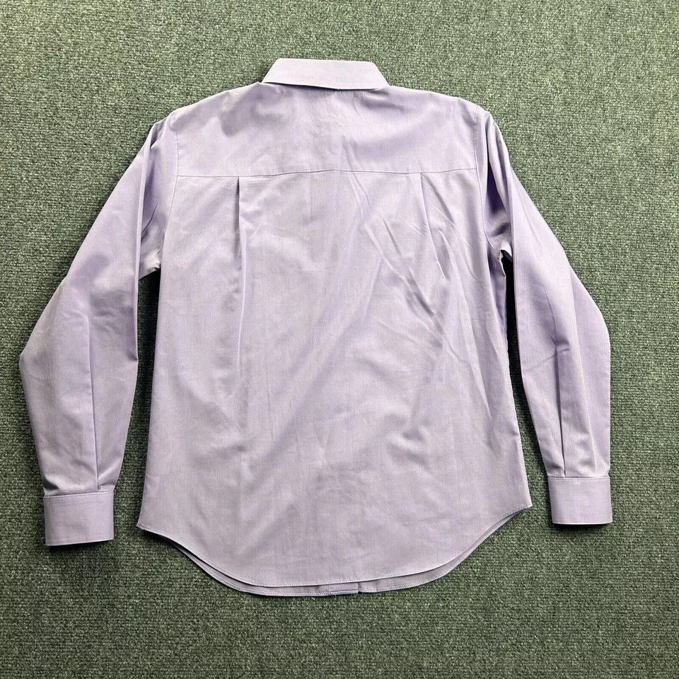 Other Foxcroft Top Womens 8P Light Purple Button Up Pocket Size M / US 6-8 / IT 42-44 - 6 Thumbnail
