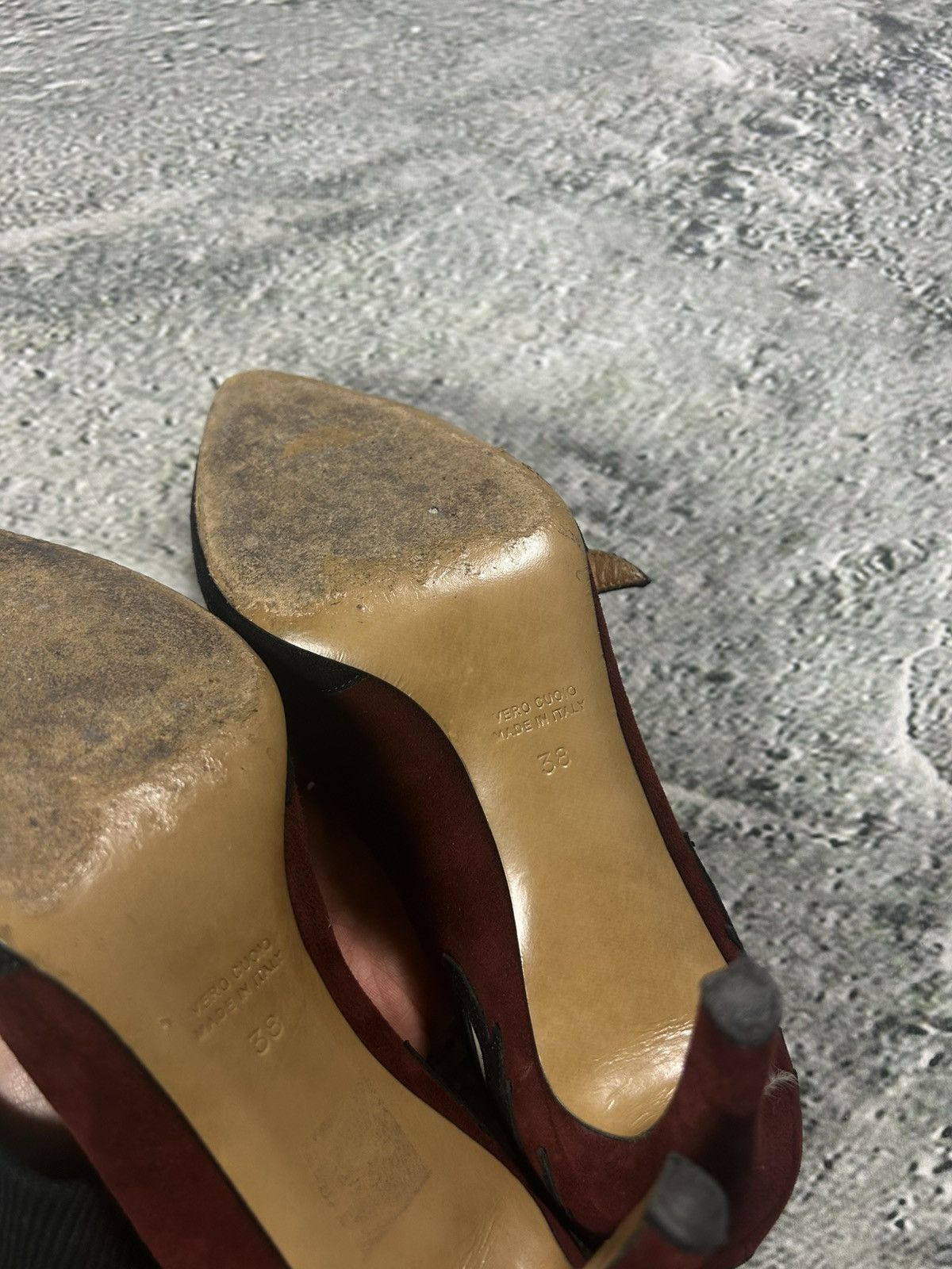Isabel Marant Isabel Marant Kylie Suede Pumps slingback heels Size US 7 / IT 37 - 3 Thumbnail