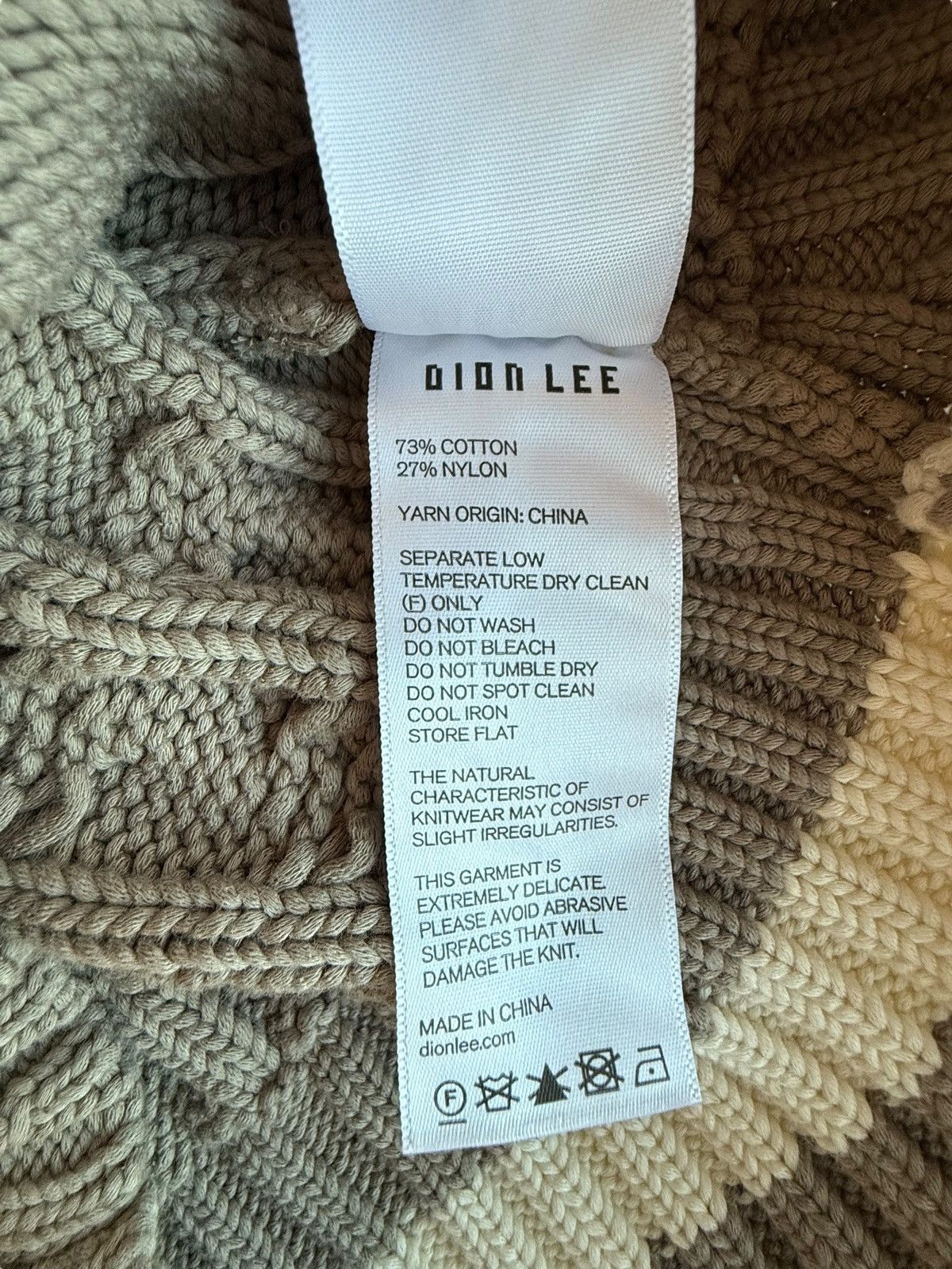 Dion Lee Dion Lee Cable Knit Cropped Jumper Size XS / US 0-2 / IT 36-38 - 7 Thumbnail